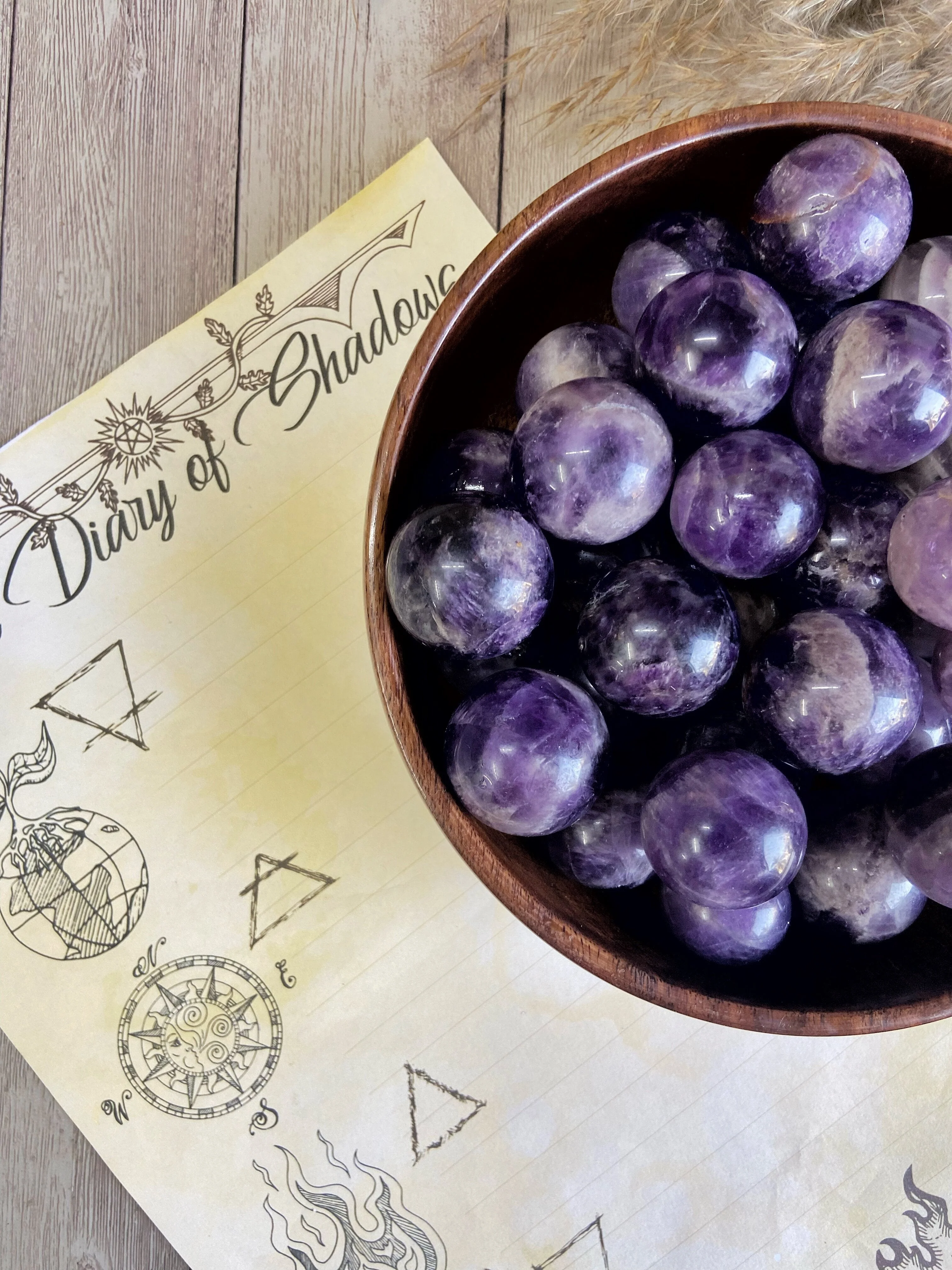 Amethyst Mini Spheres | Calm, Clarity & Balance - Image 3