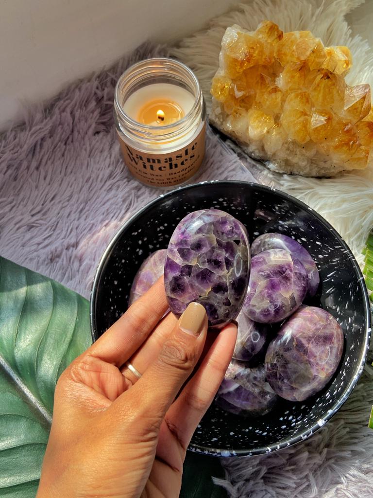 Amethyst Palmstone | Calm, Clarity & Balance - Image 4