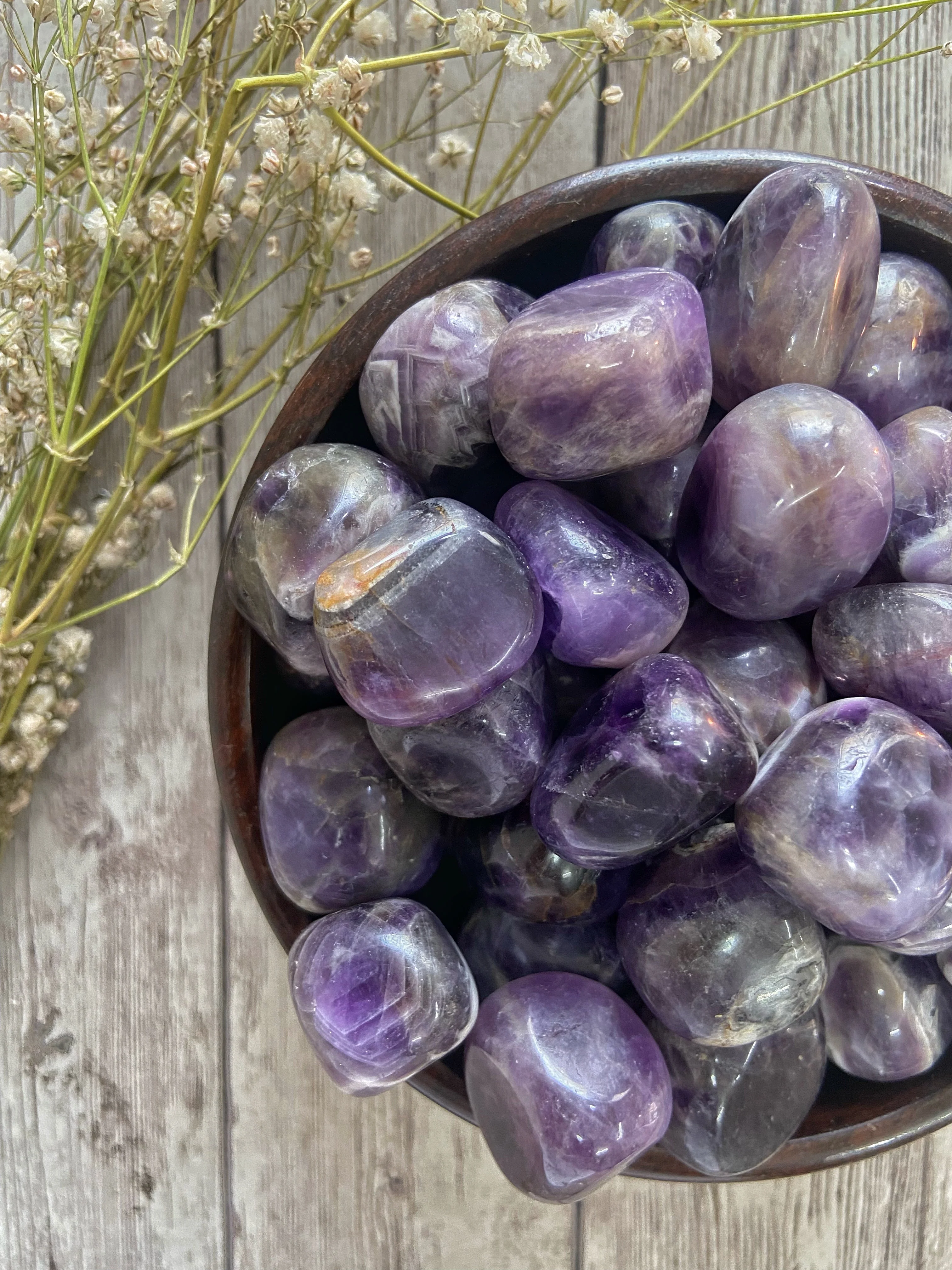 Amethyst Tumble Stone | Calm, Clarity & Balance - Image 3
