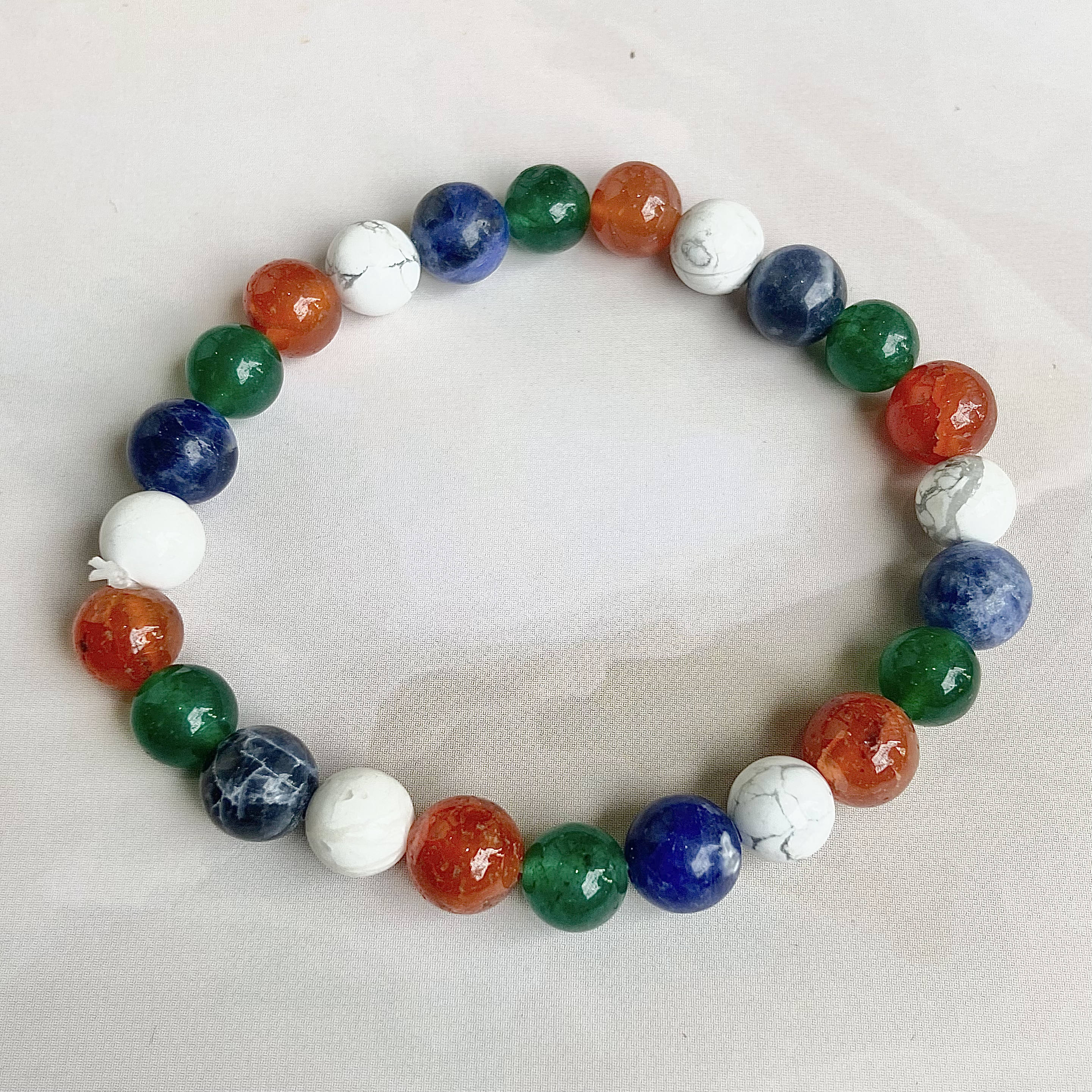Aquarius Zodiac Bead Bracelet - Image 2