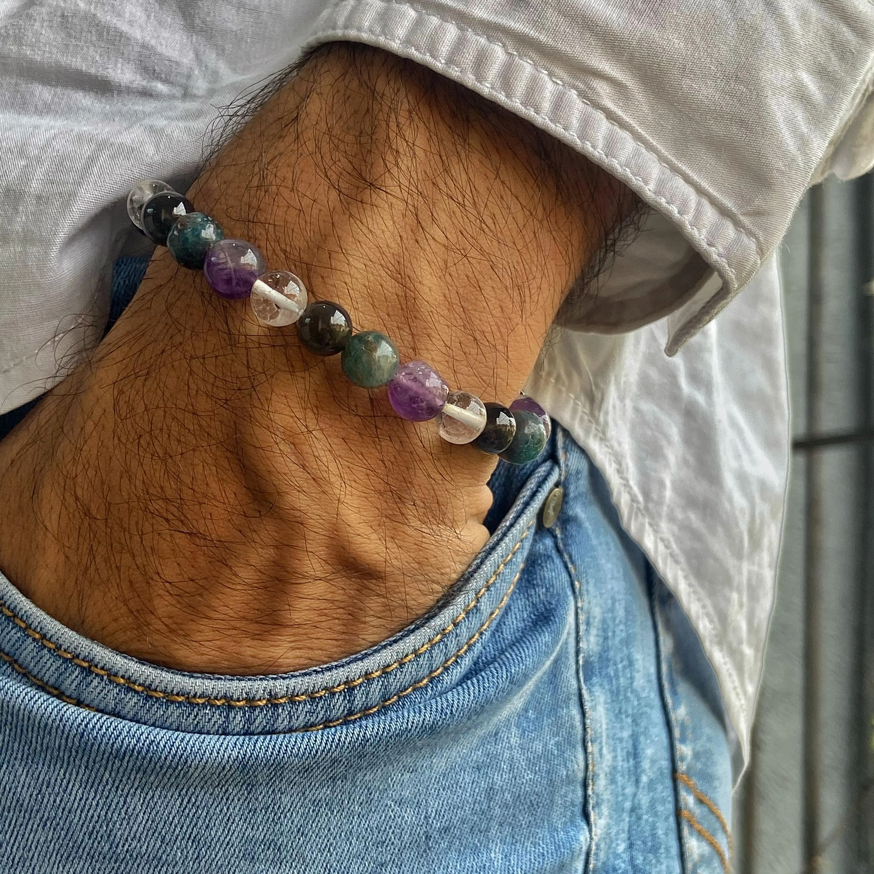 Aries Zodiac Bead Bracelet - Image 4