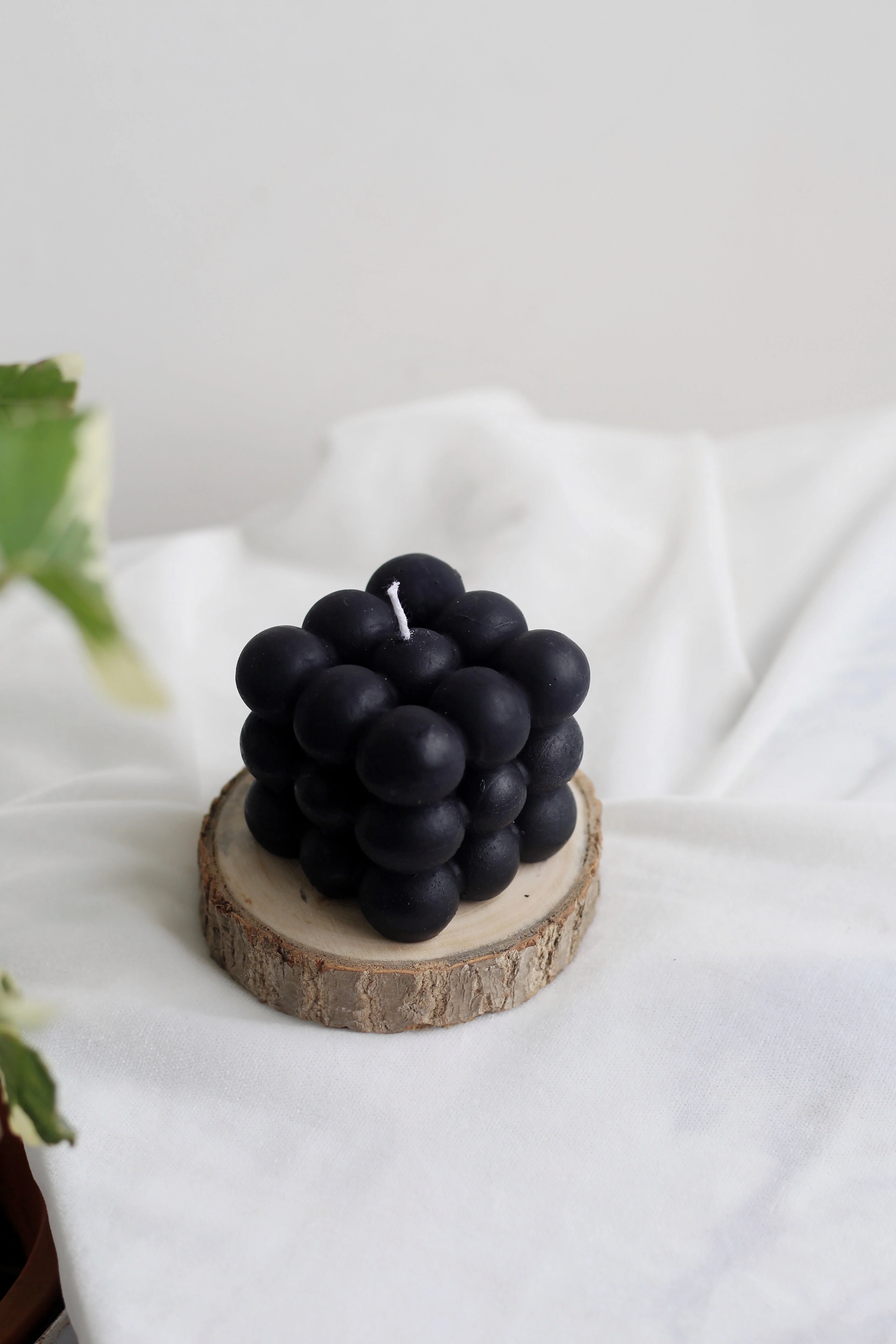 Black Cloud Bubble Soy Candle | Pack Of 3 - Image 3
