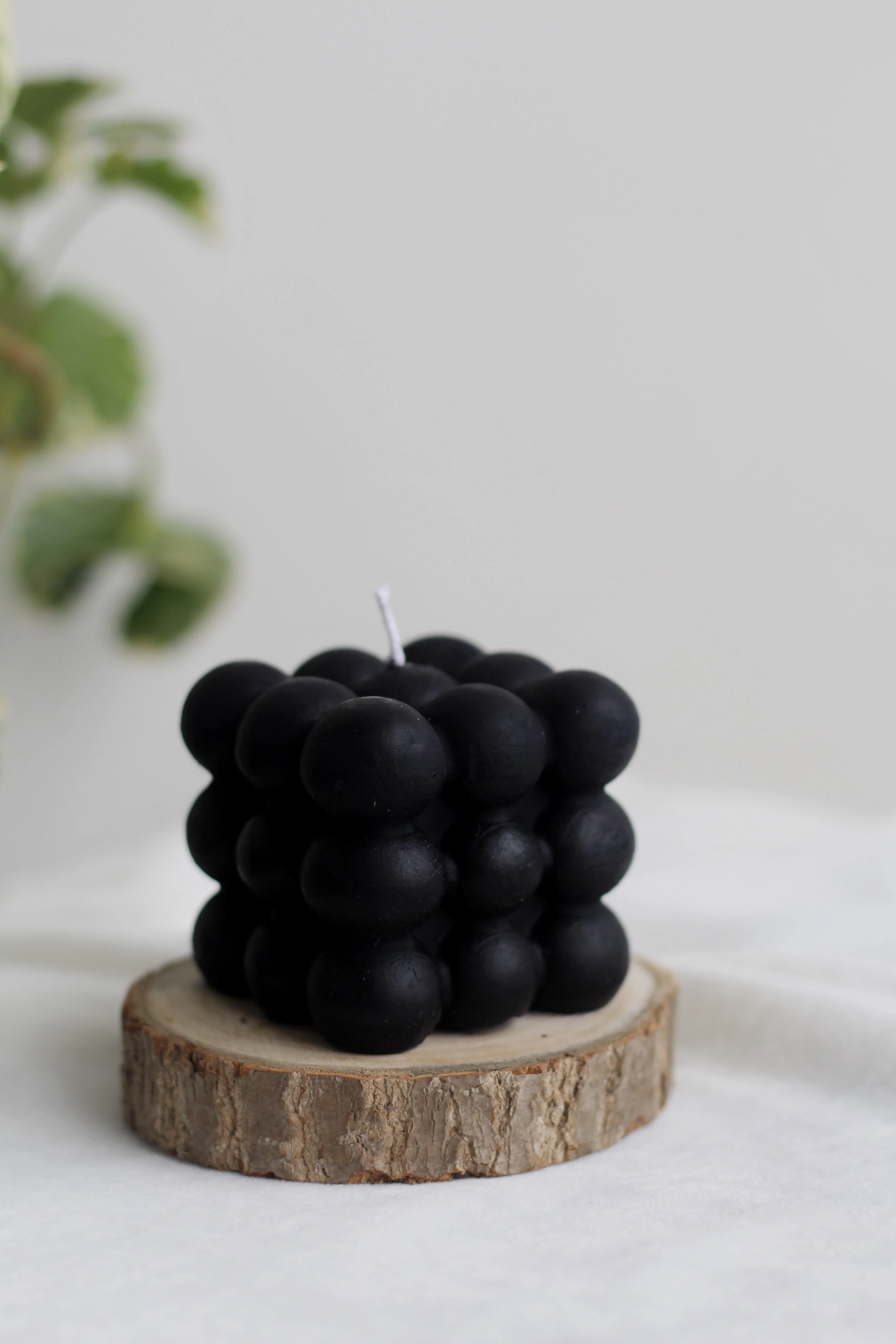 Black Cloud Bubble Soy Candle | Pack Of 3 - Image 4