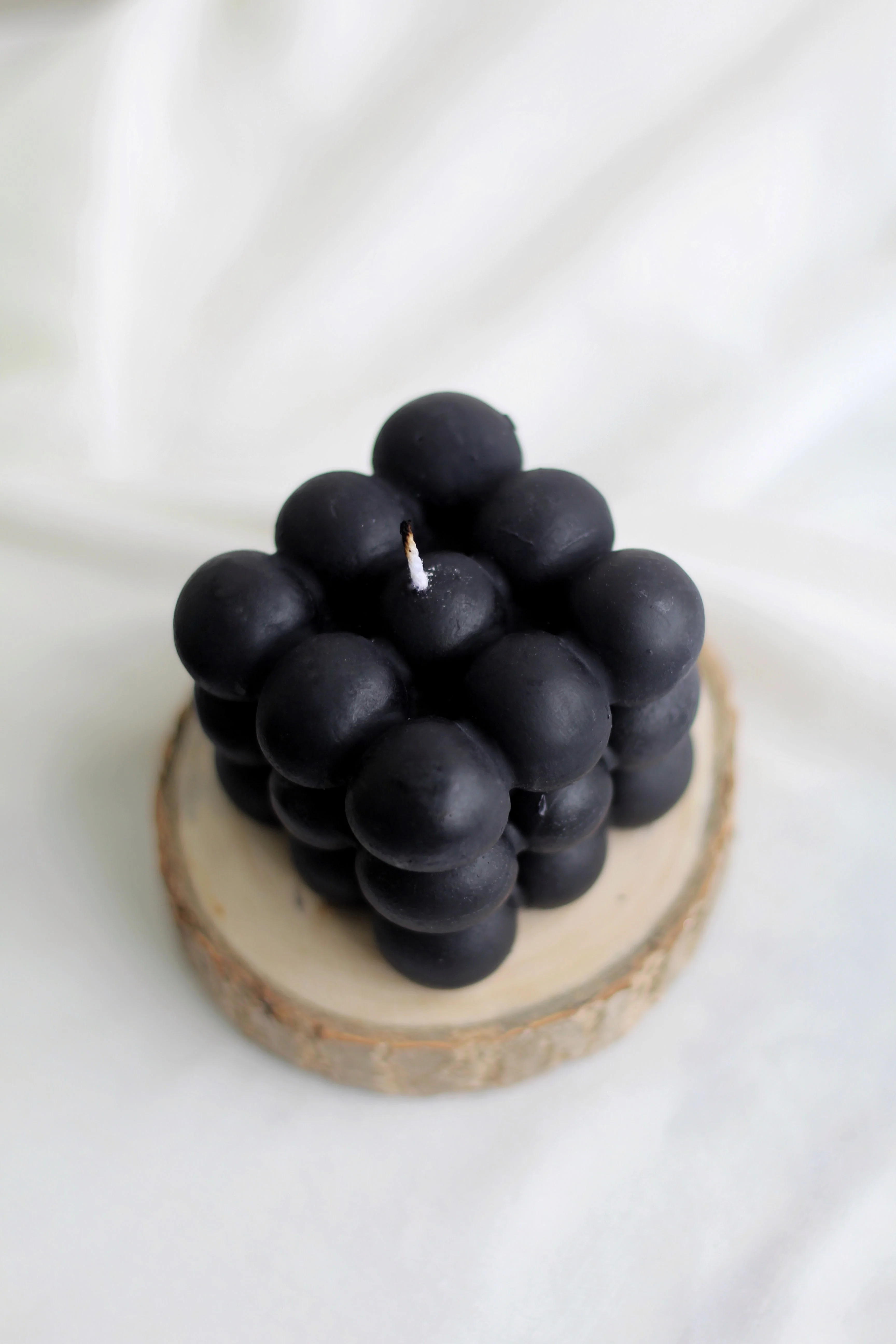 Black Cloud Bubble Soy Candle | Pack Of 3 - Image 5