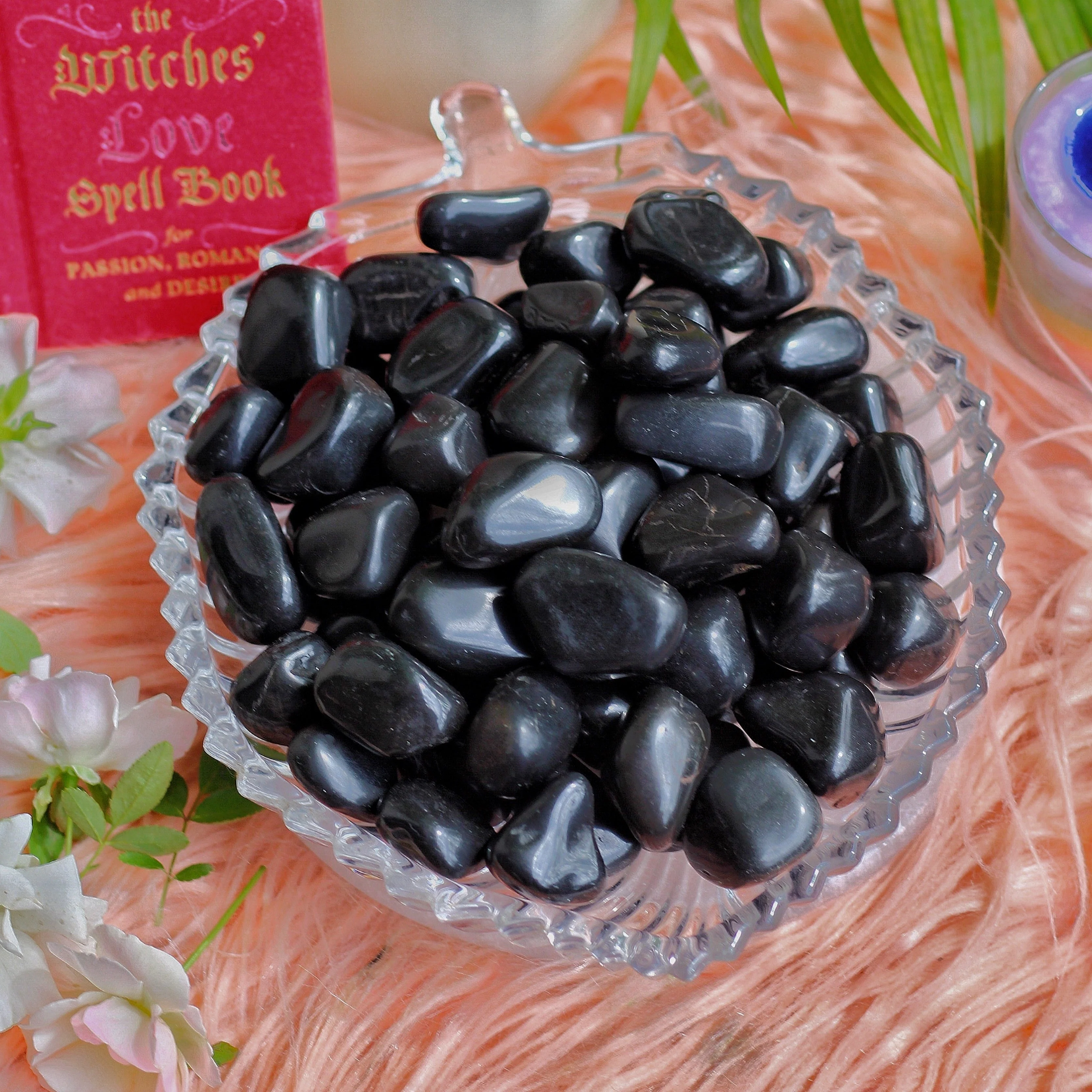 Black Onyx Tumble | Protection against negativity & evil eye - Image 4
