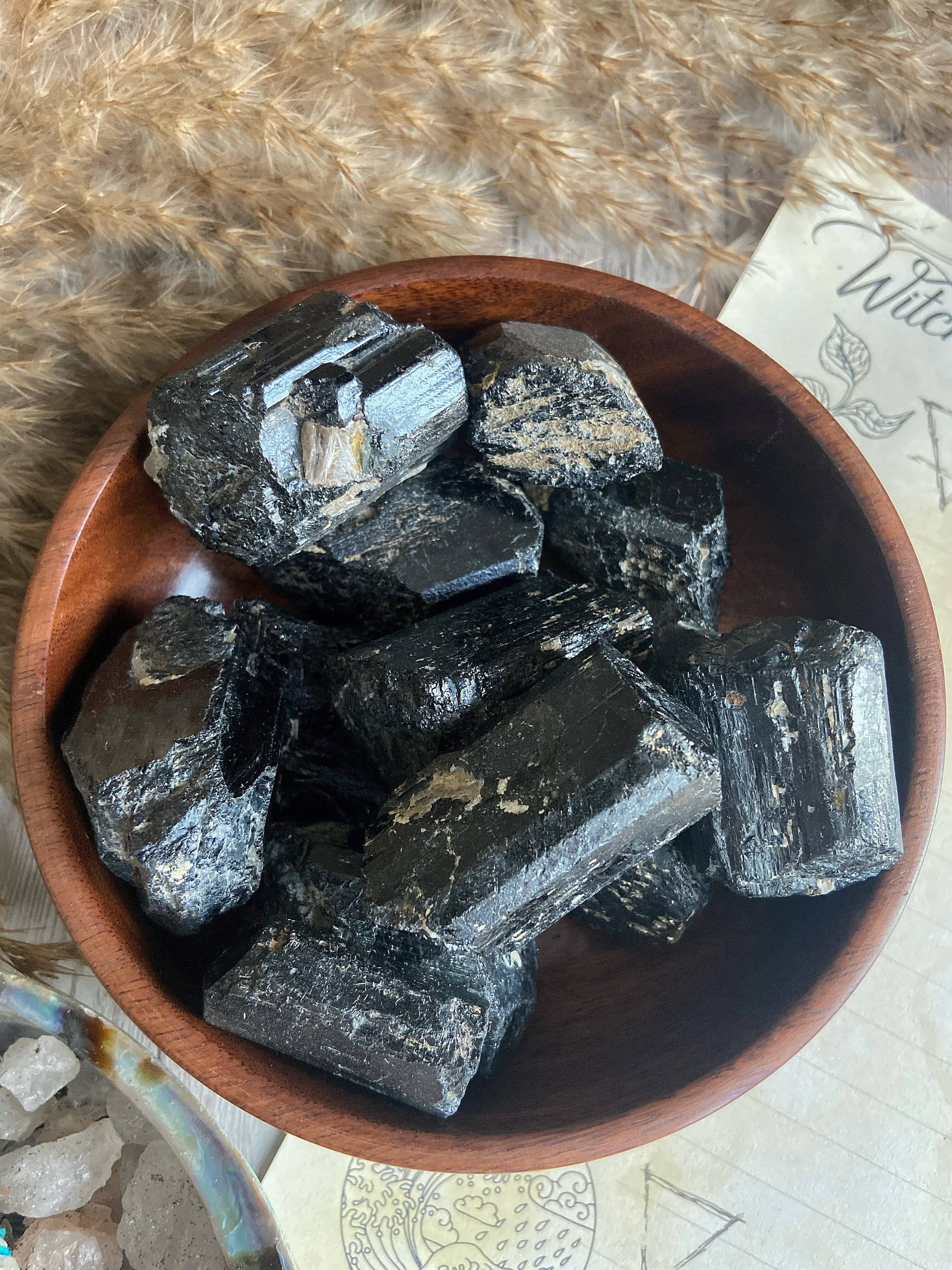 Black Tourmaline Raw Chunk | Stone of Protection - Image 3