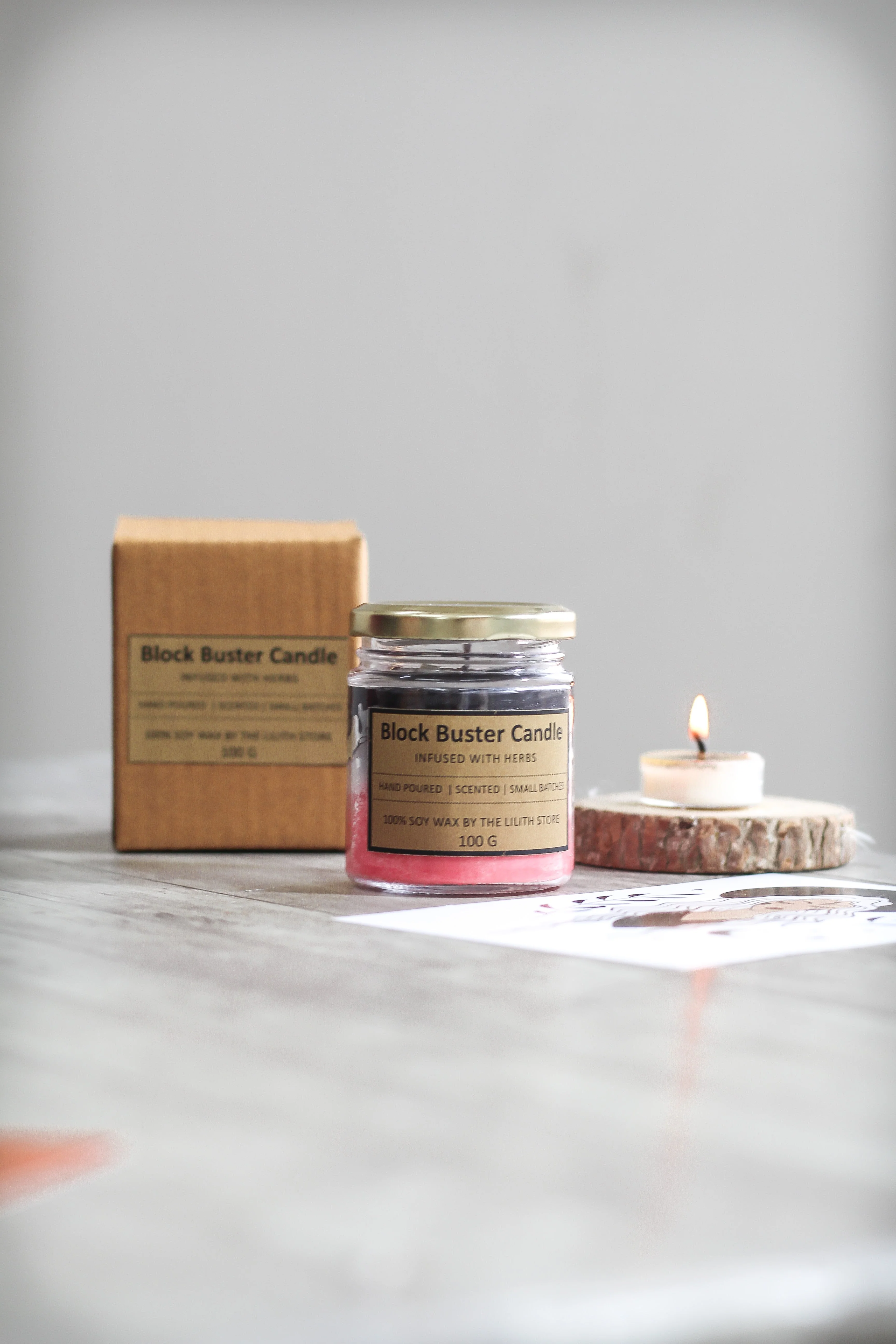 Block Buster Candle - 100 g Soy Wax - Image 2