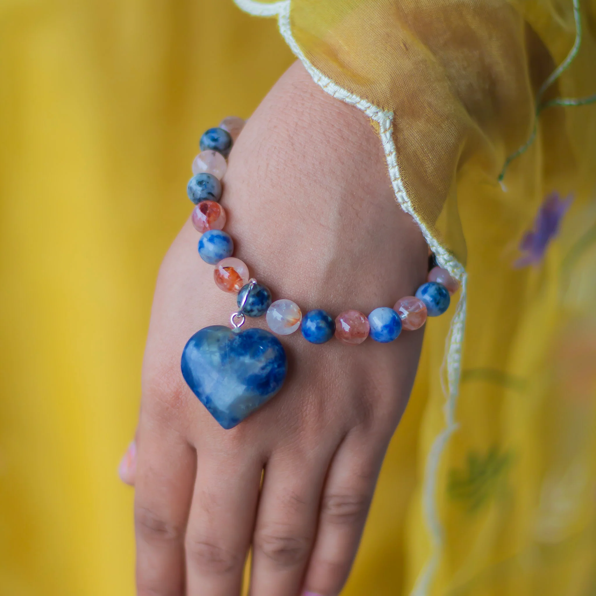 Bracelet associated with Mental Clarity, Intuition & Communication - Image 6