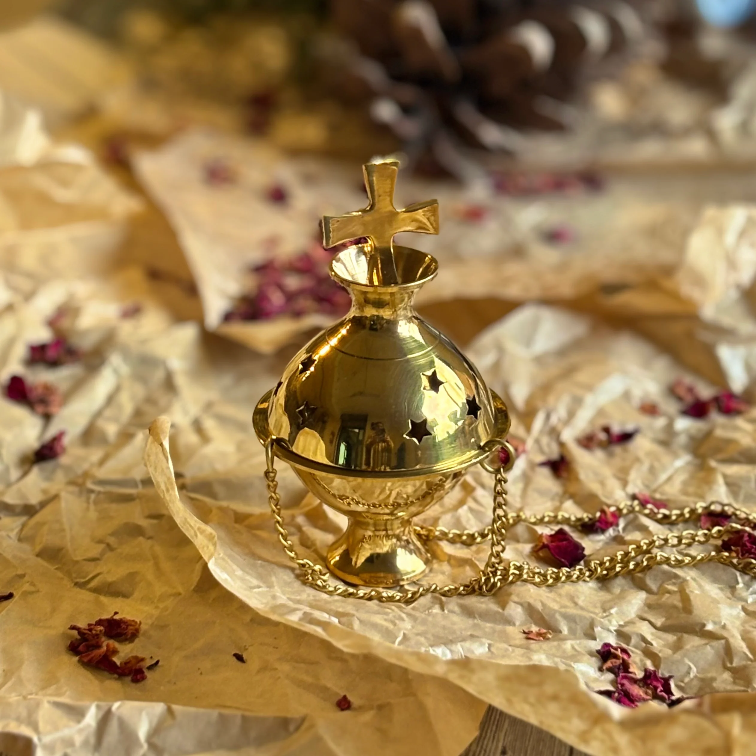 Brass Incense Burner
