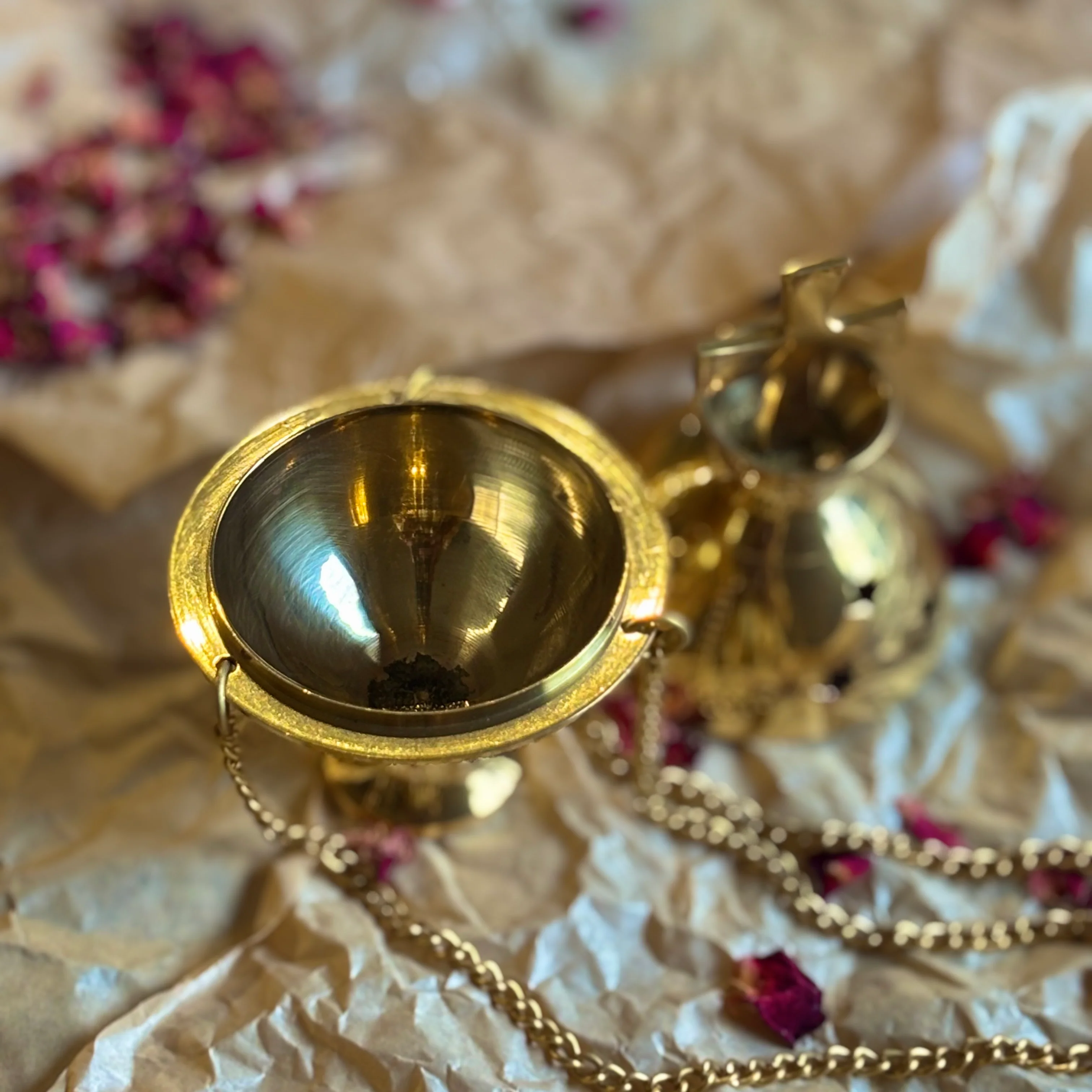 Brass Incense Burner - Image 3