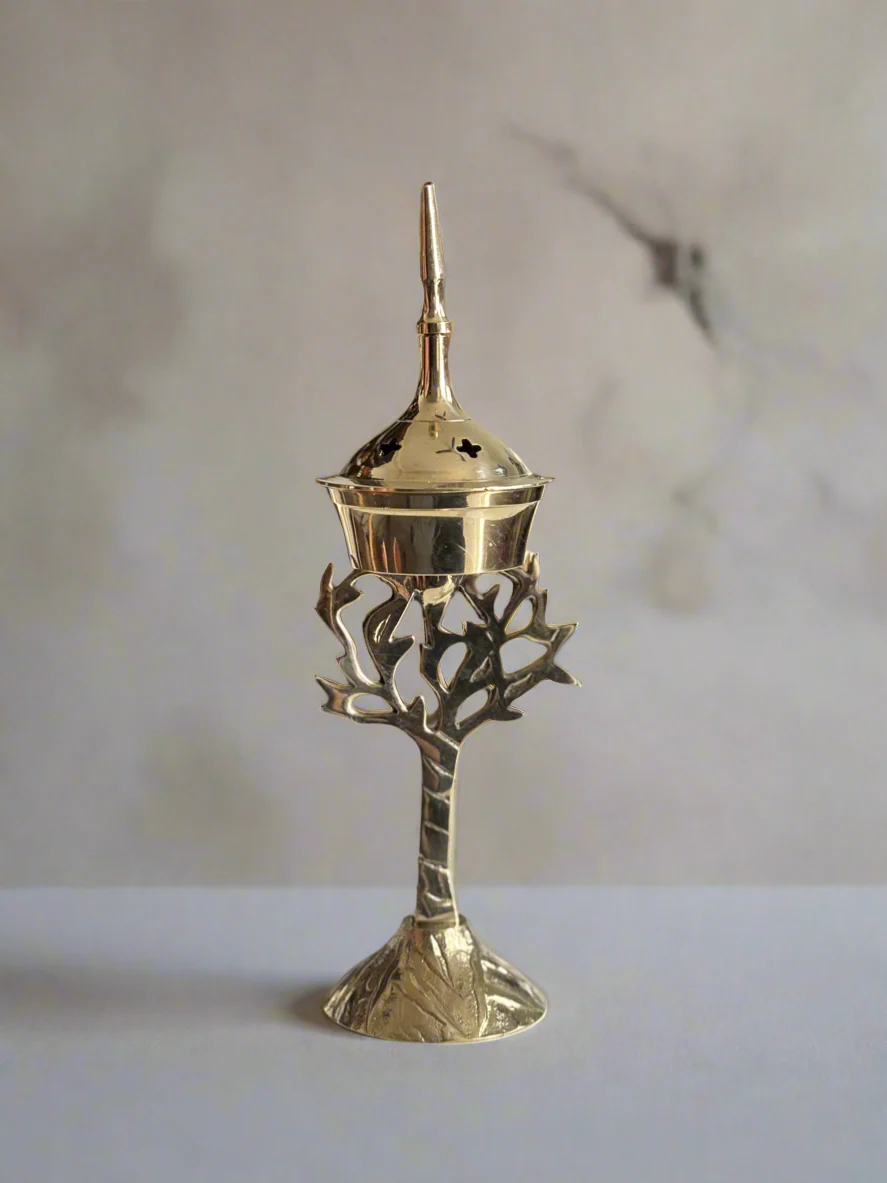 Brass Incense Holder - Altarware - Image 2