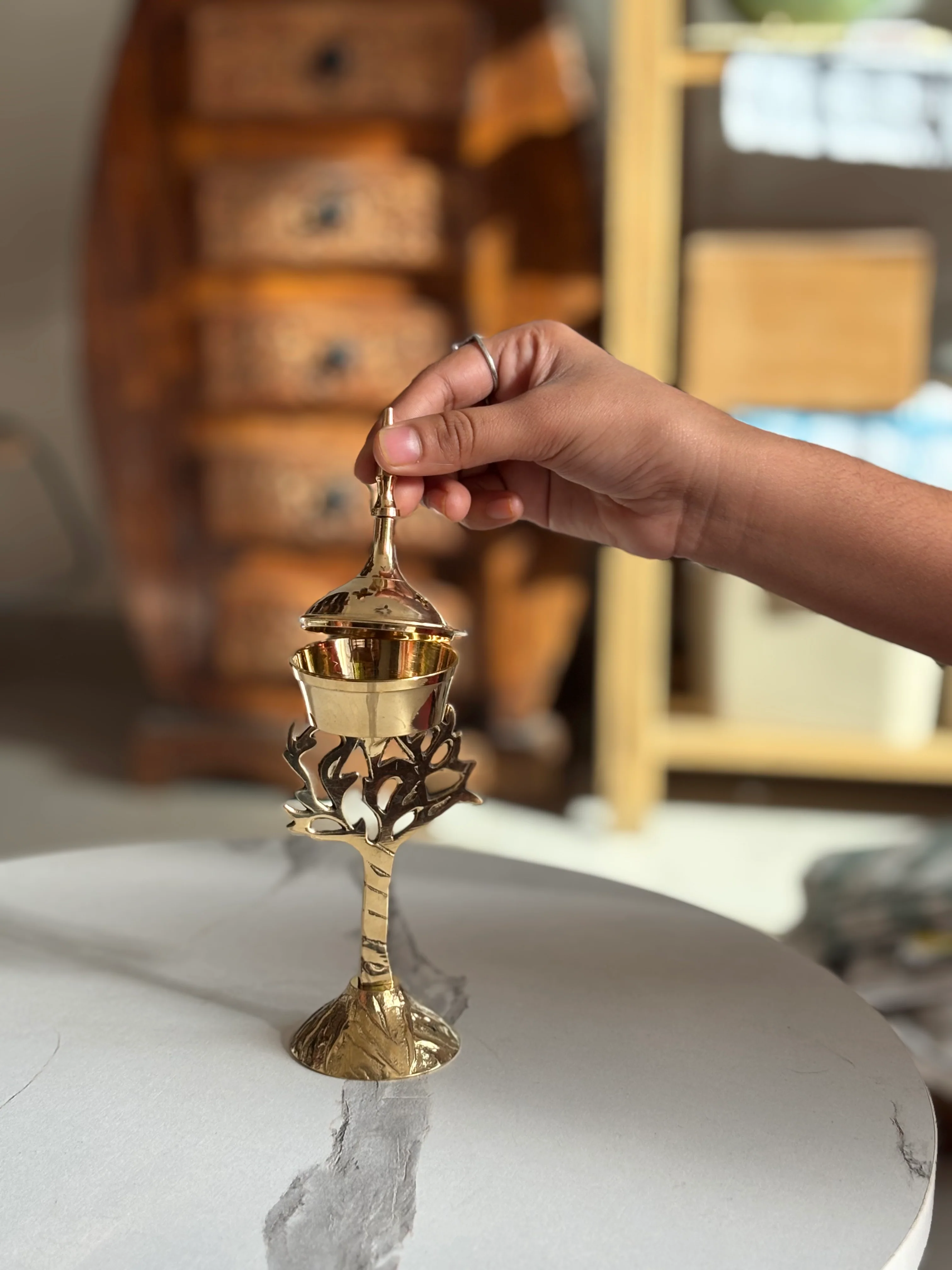 Brass Incense Holder - Altarware - Image 5