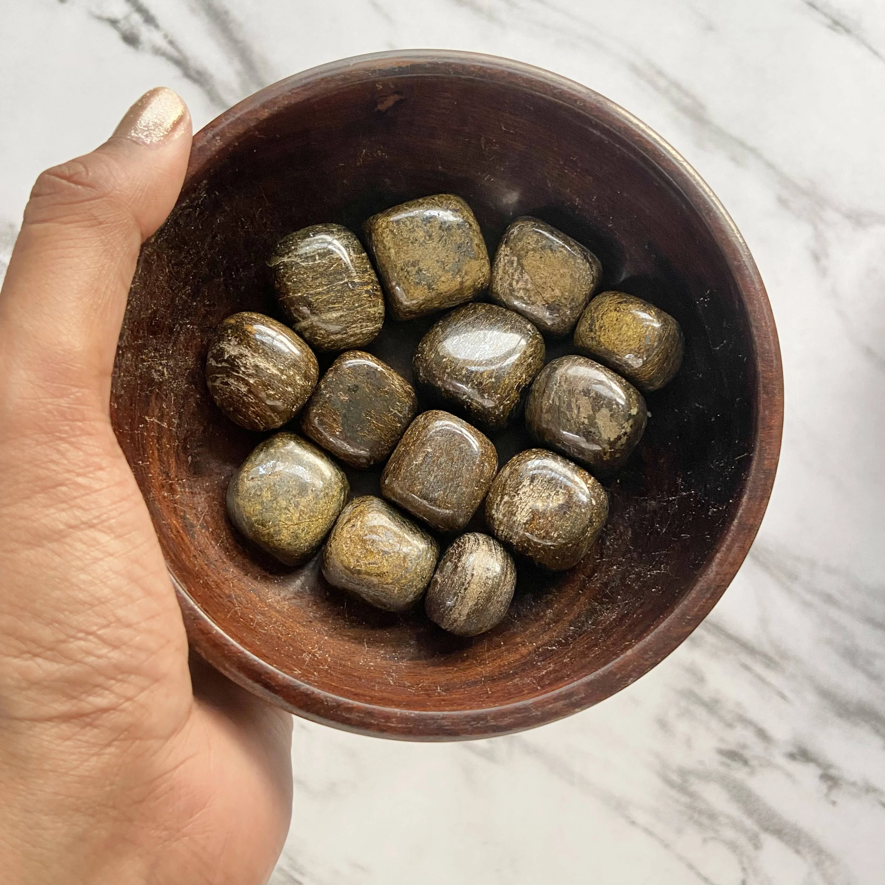 Bronzite Tumble | Repel Negative energy & Promote Peace & Harmony - Image 2