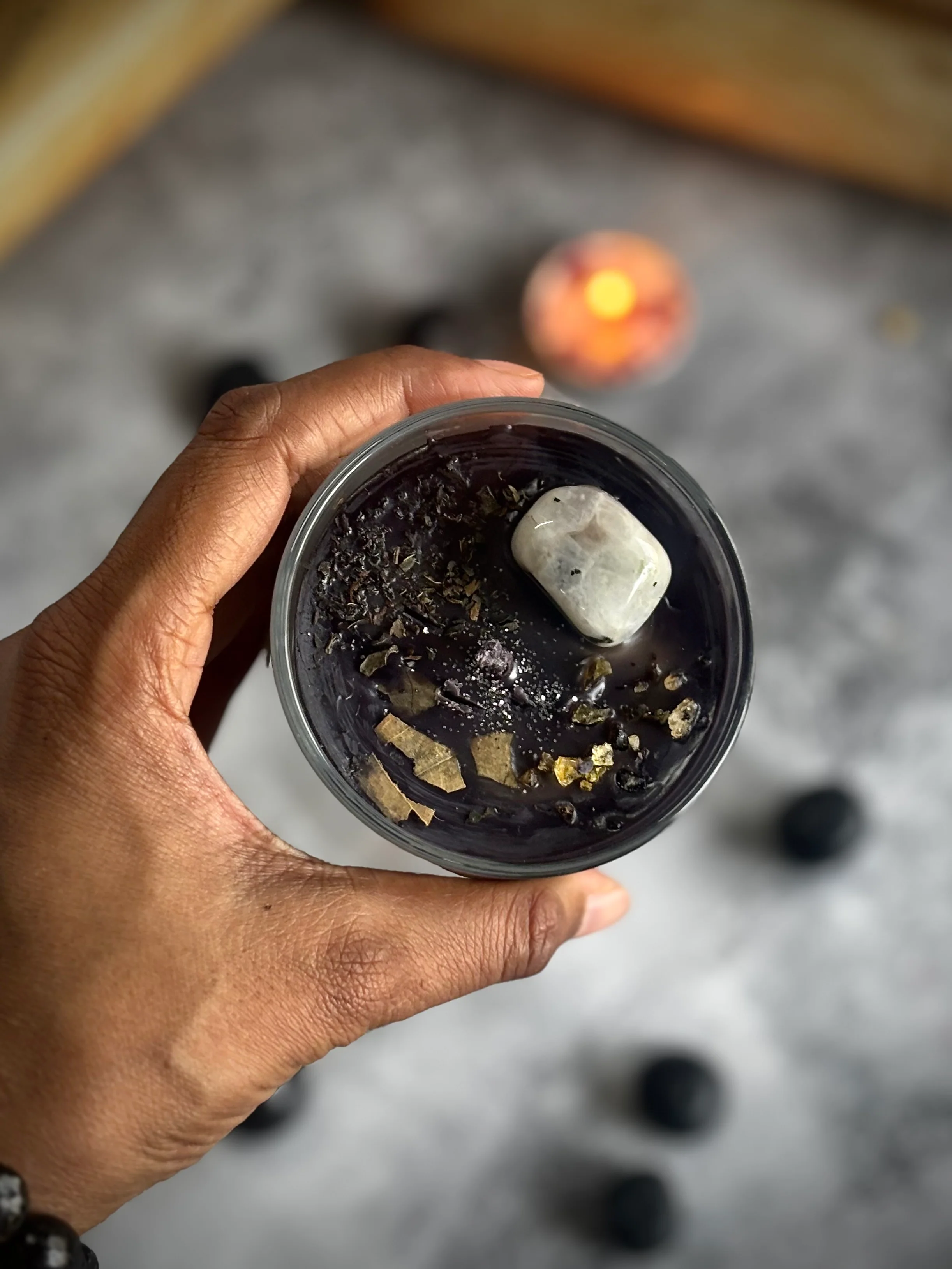 Thoth Altar Candle – 200 g Soy Wax Jar Candle for Ritual & Devotion - Image 6