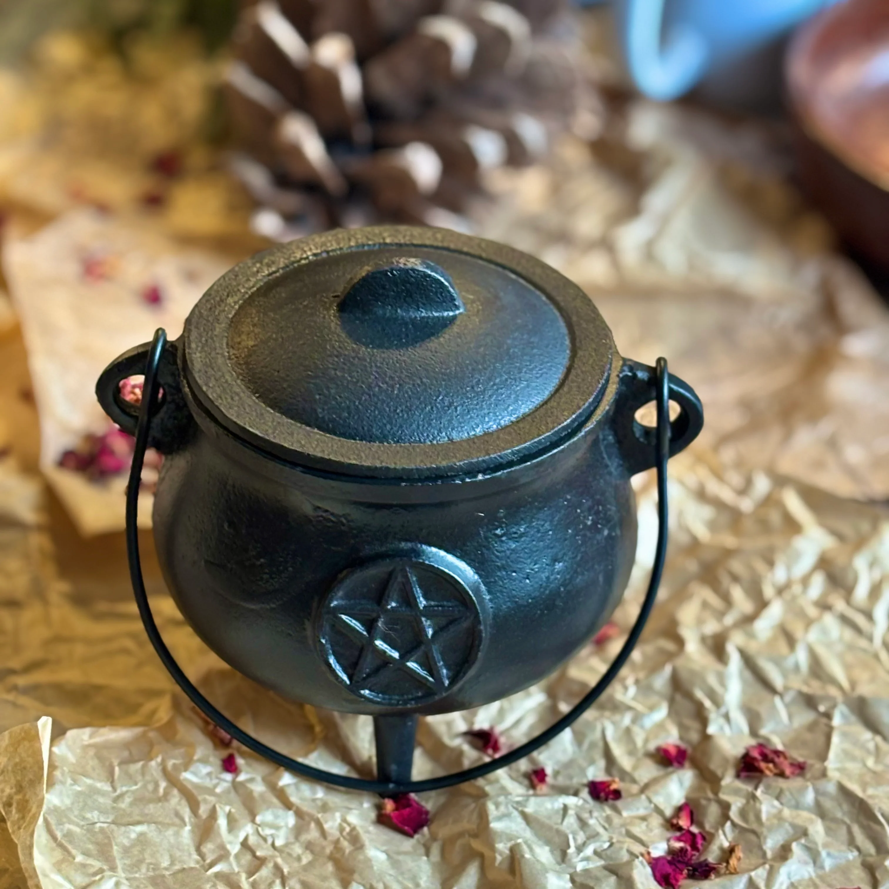 Cast Iron Cauldron XXL Size - Image 2