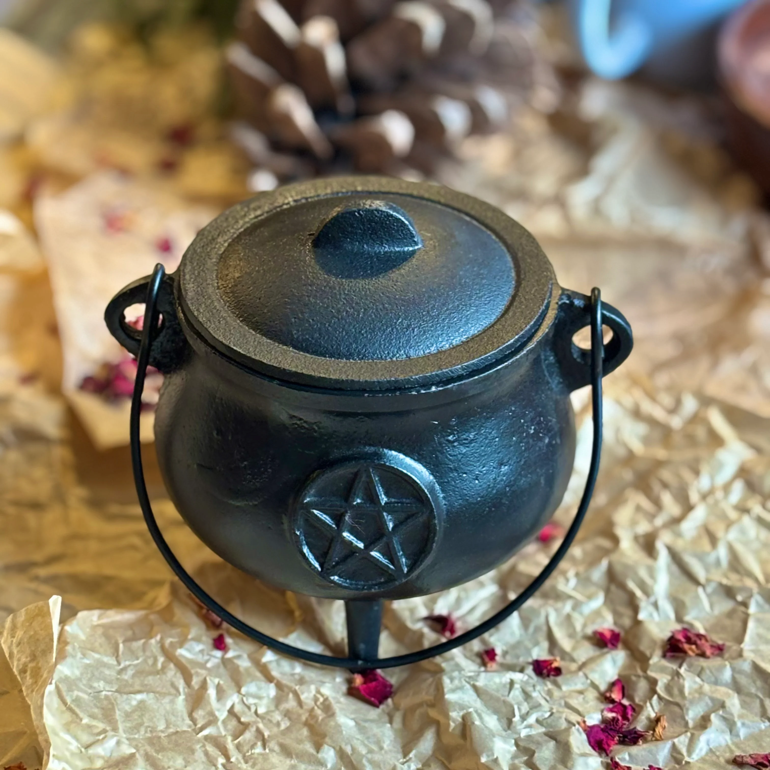 Cast Iron Cauldron XXL Size - Image 3