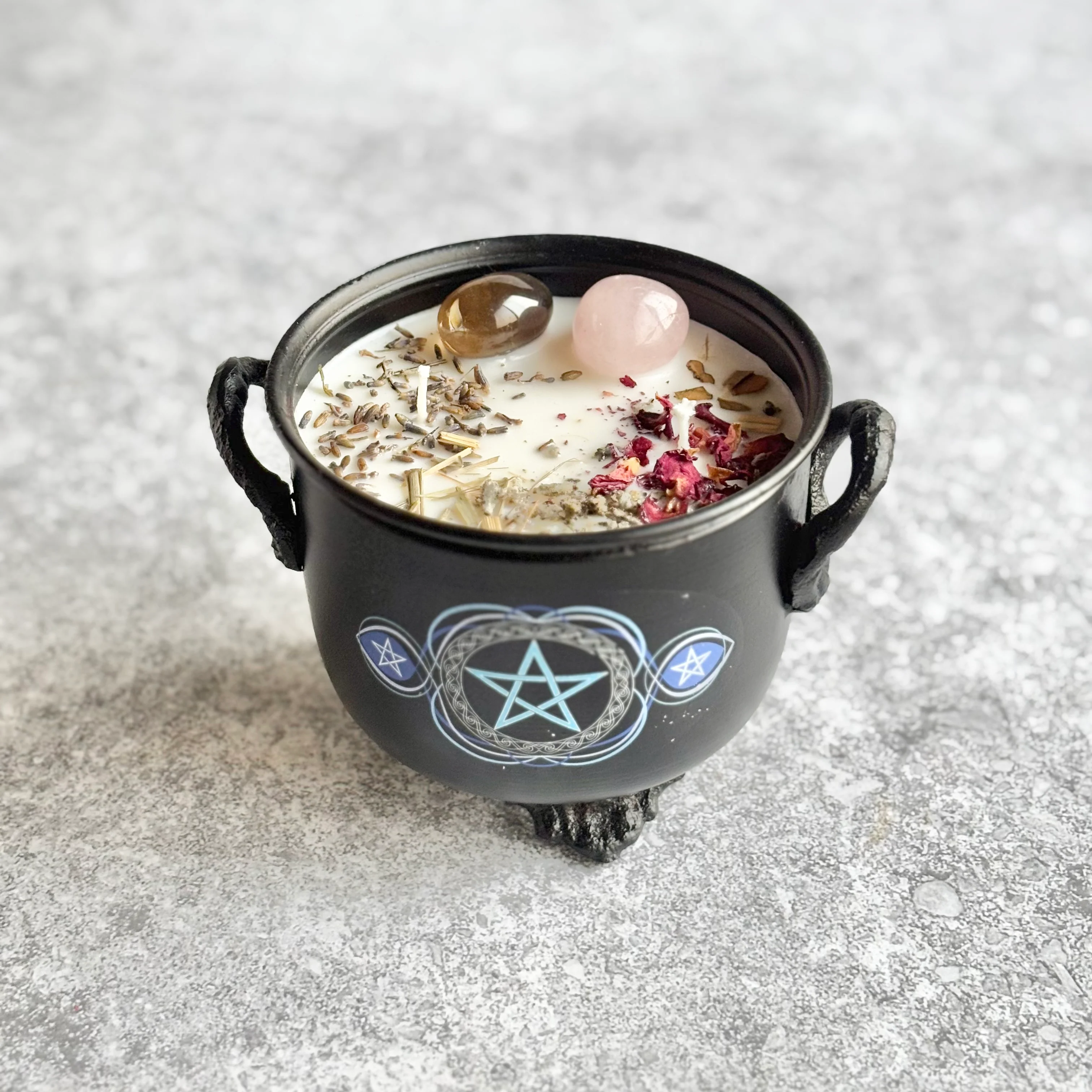 Pentacle Cauldron Candle | Positive Vibes & Protection | Limited Edition - Image 8