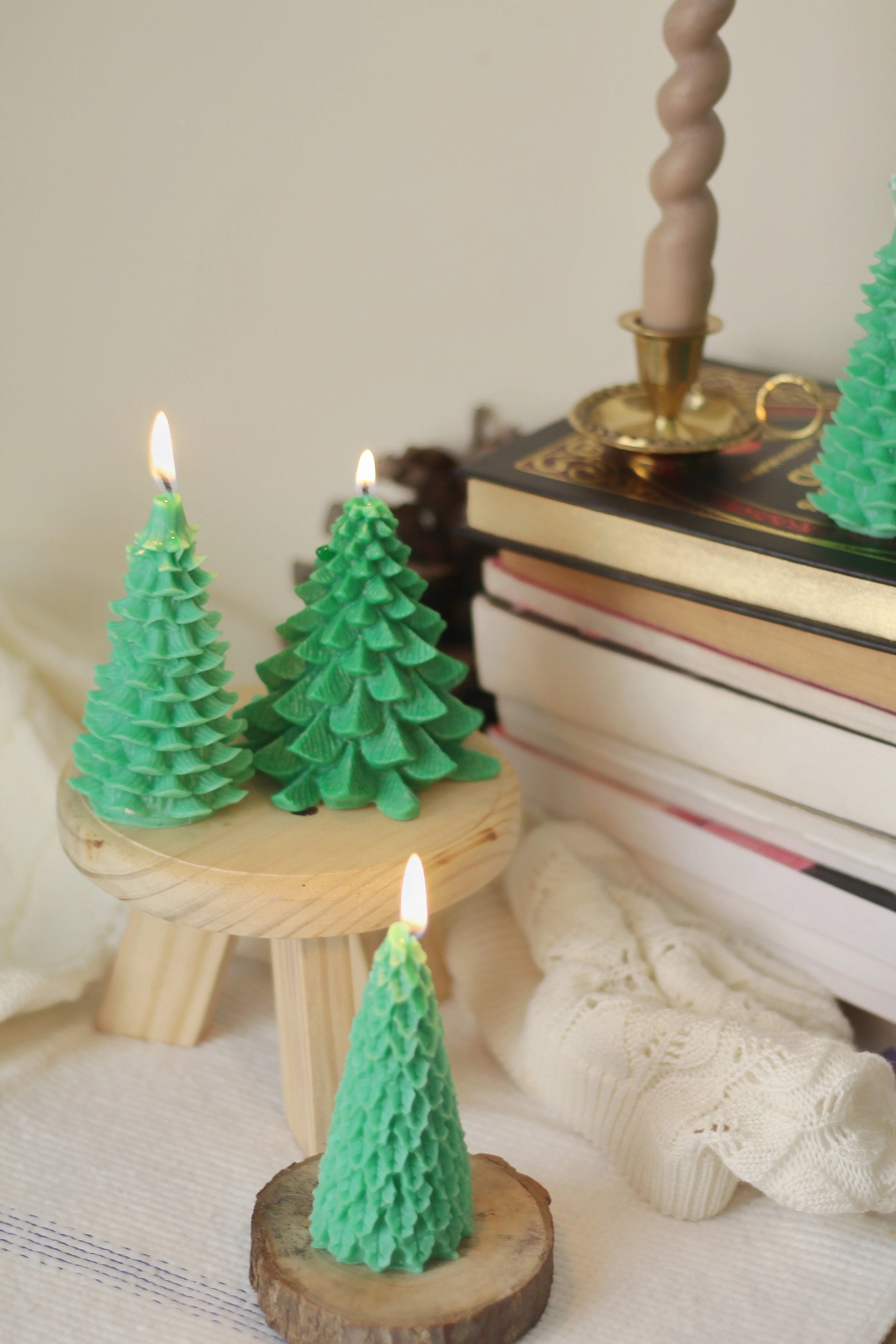Green Tree Combo Soy Candle - Image 4