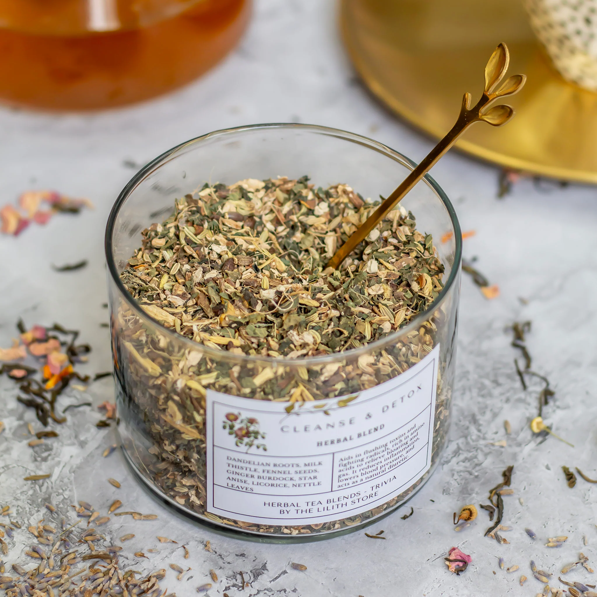 Cleanse & Detox Herbal Wellness Tea Blend - 100 Gm - Image 2