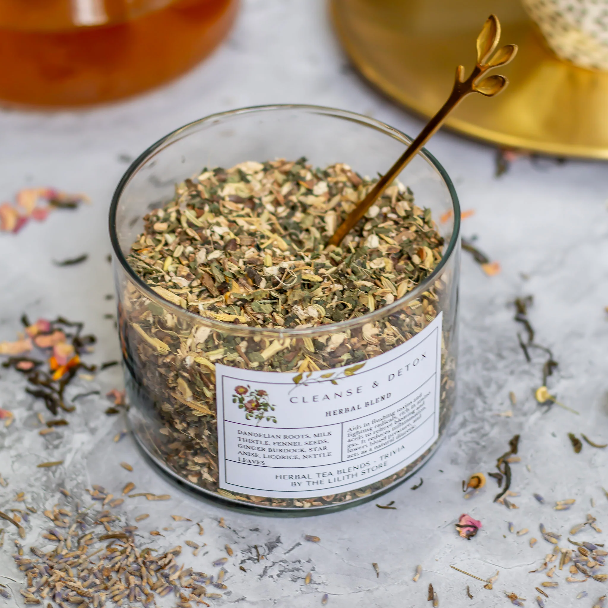 Cleanse & Detox Herbal Wellness Tea Blend - 100 Gm - Image 3