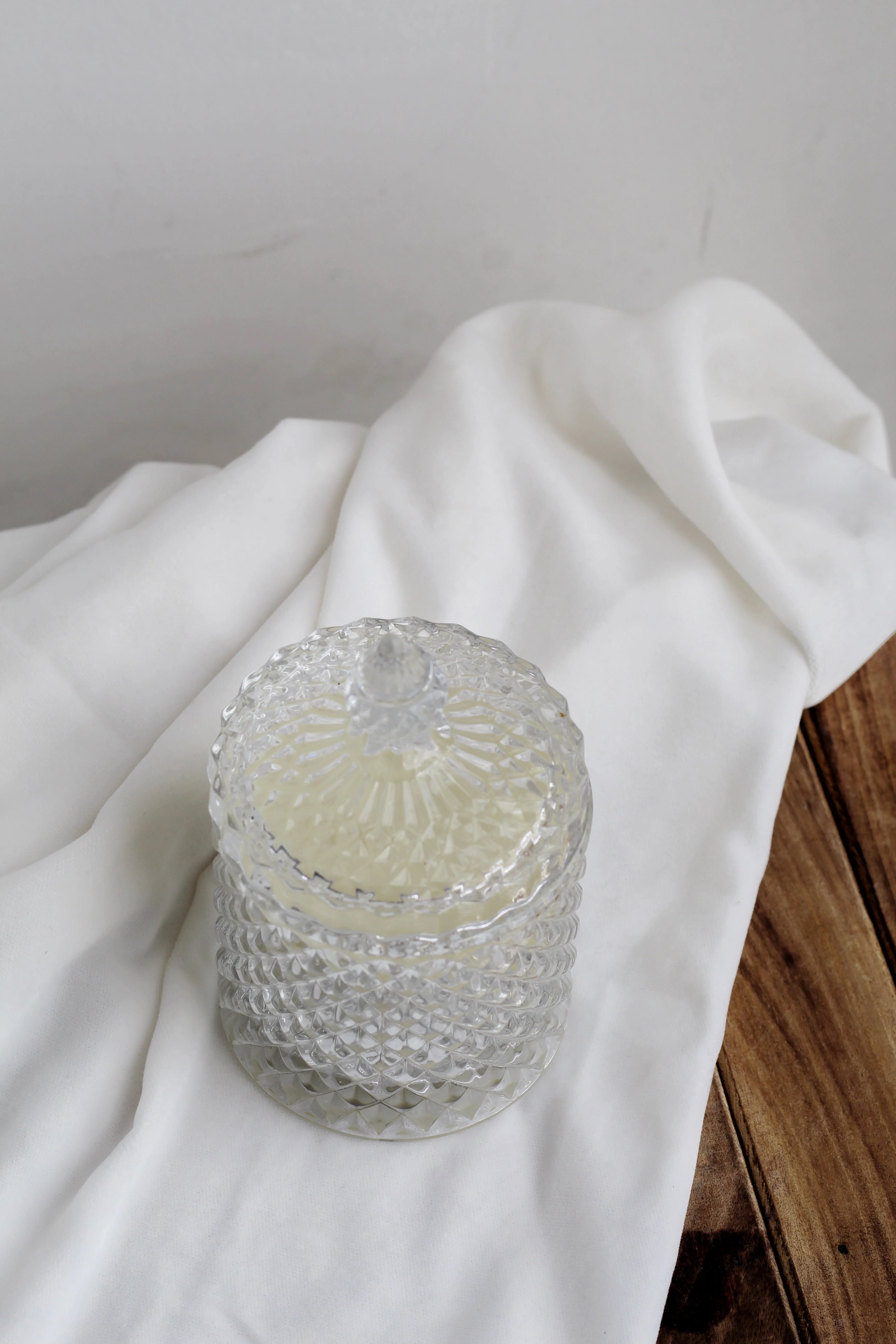 Clear Diamond Jar | Soy Candle - Image 4