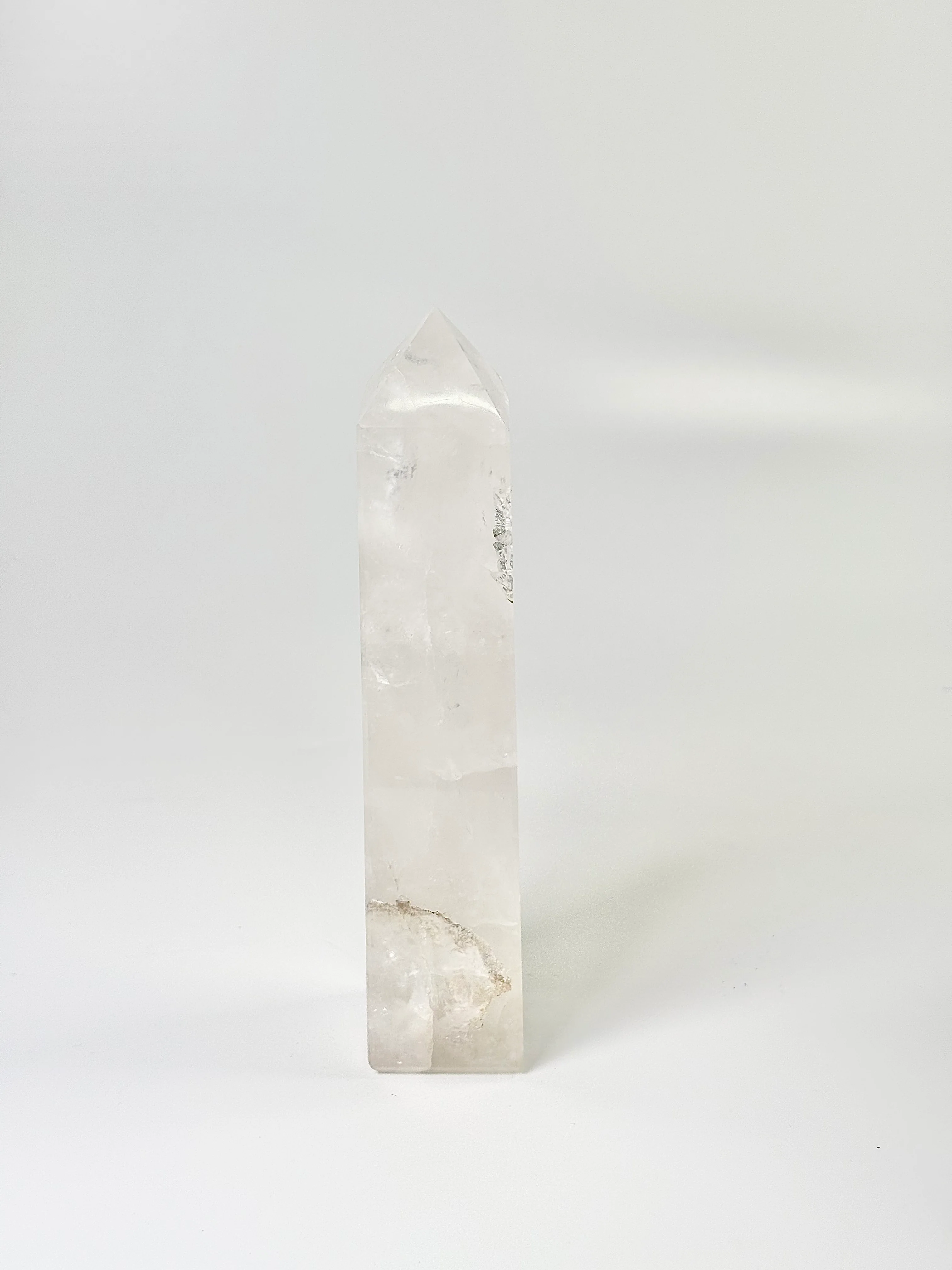 Four Facet Clear Quartz Tower – 650g - Amplify, Align & Awaken - Image 3
