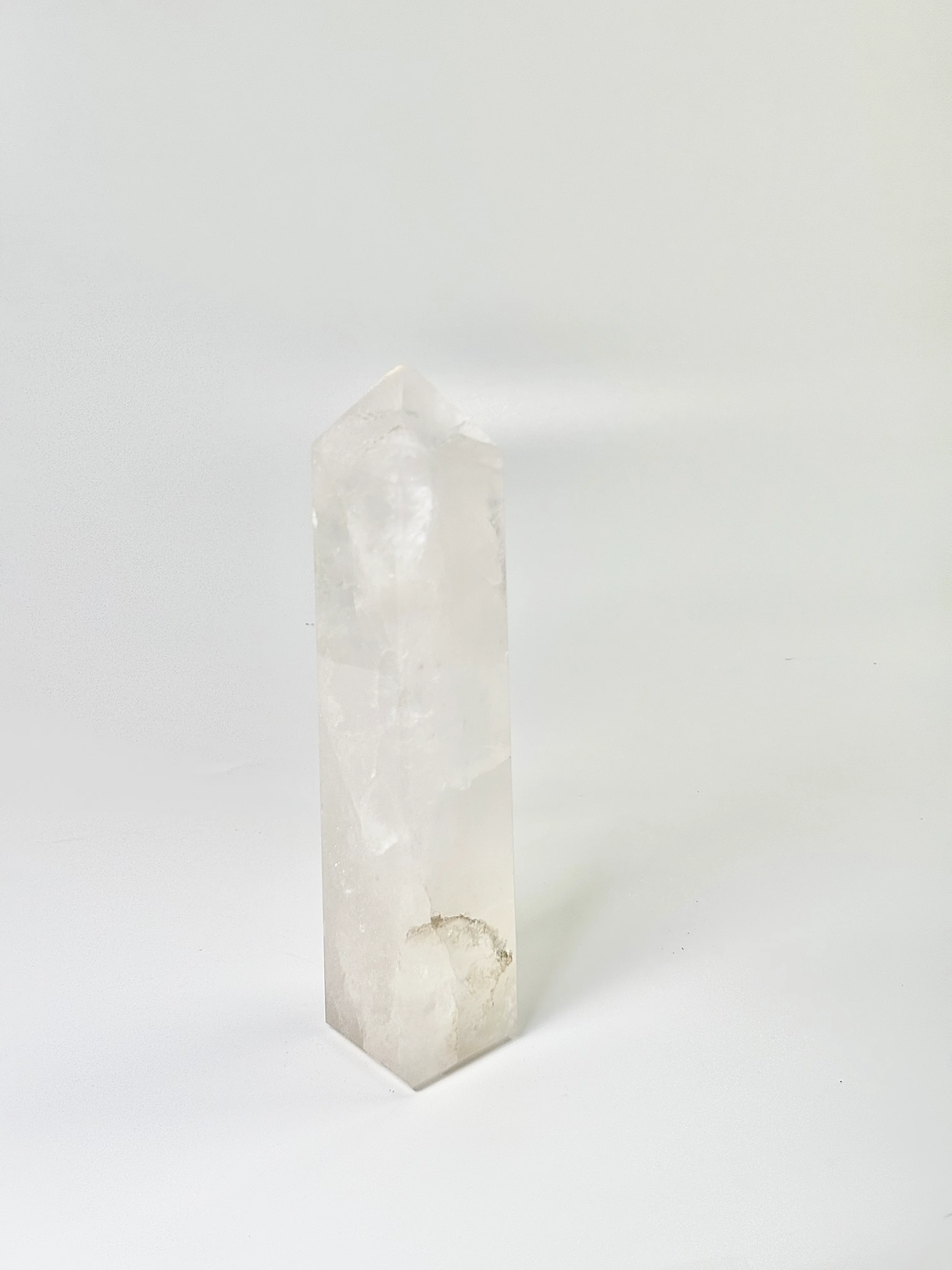 Four Facet Clear Quartz Tower – 650g - Amplify, Align & Awaken - Image 4