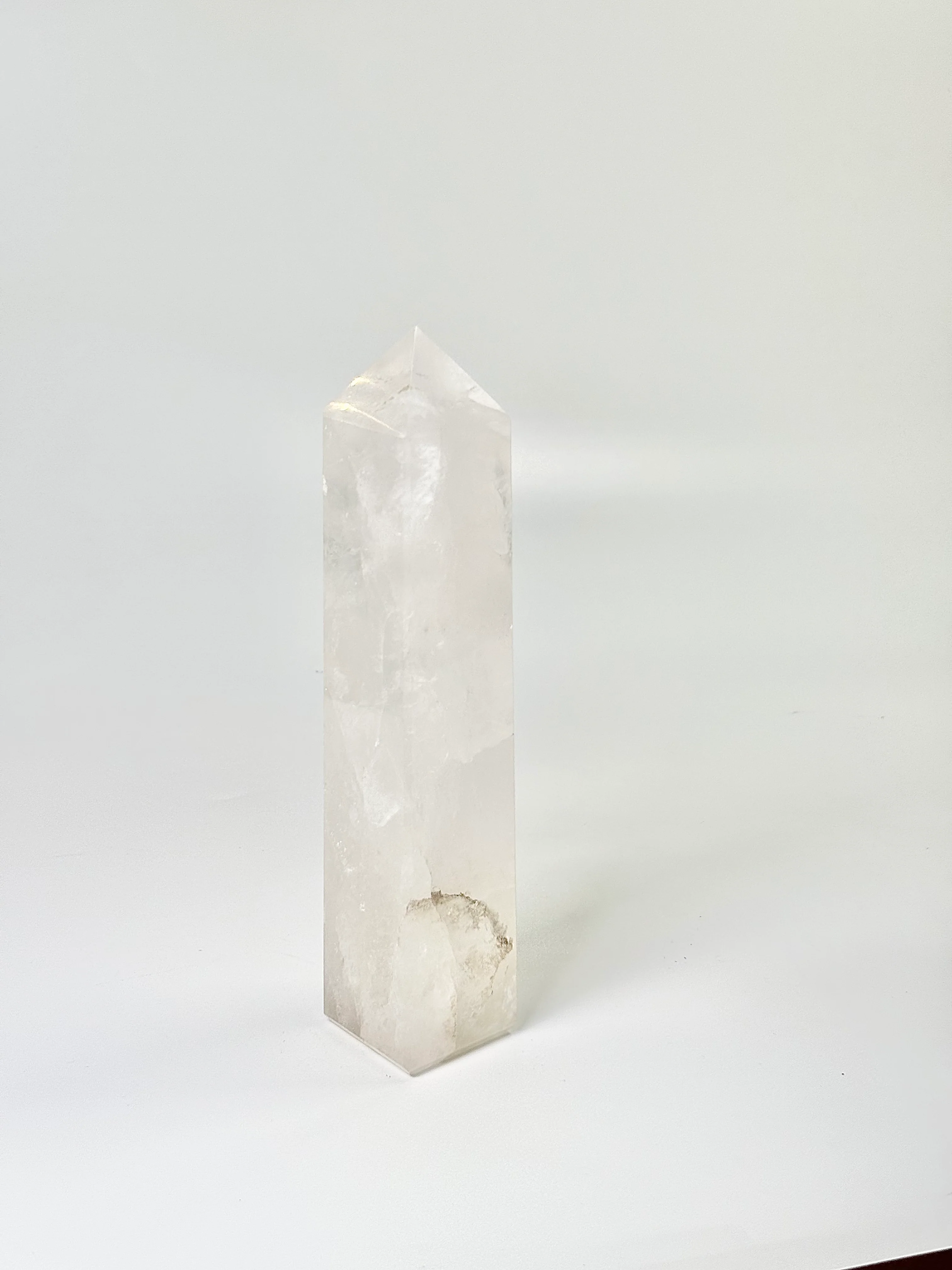 Four Facet Clear Quartz Tower – 650g - Amplify, Align & Awaken - Image 5