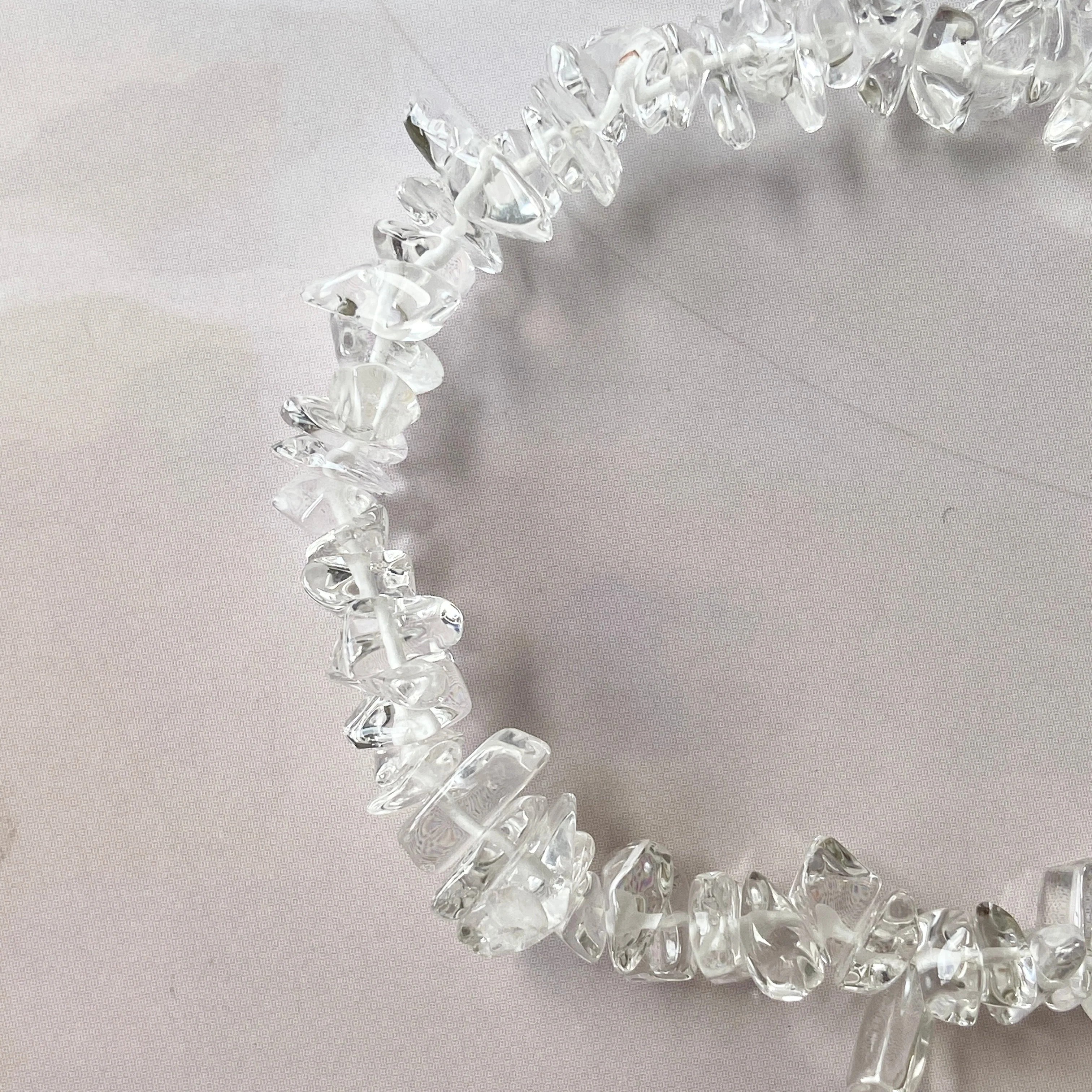 Clear Quartz chips Bracelet | Amplify the Energies - Image 5