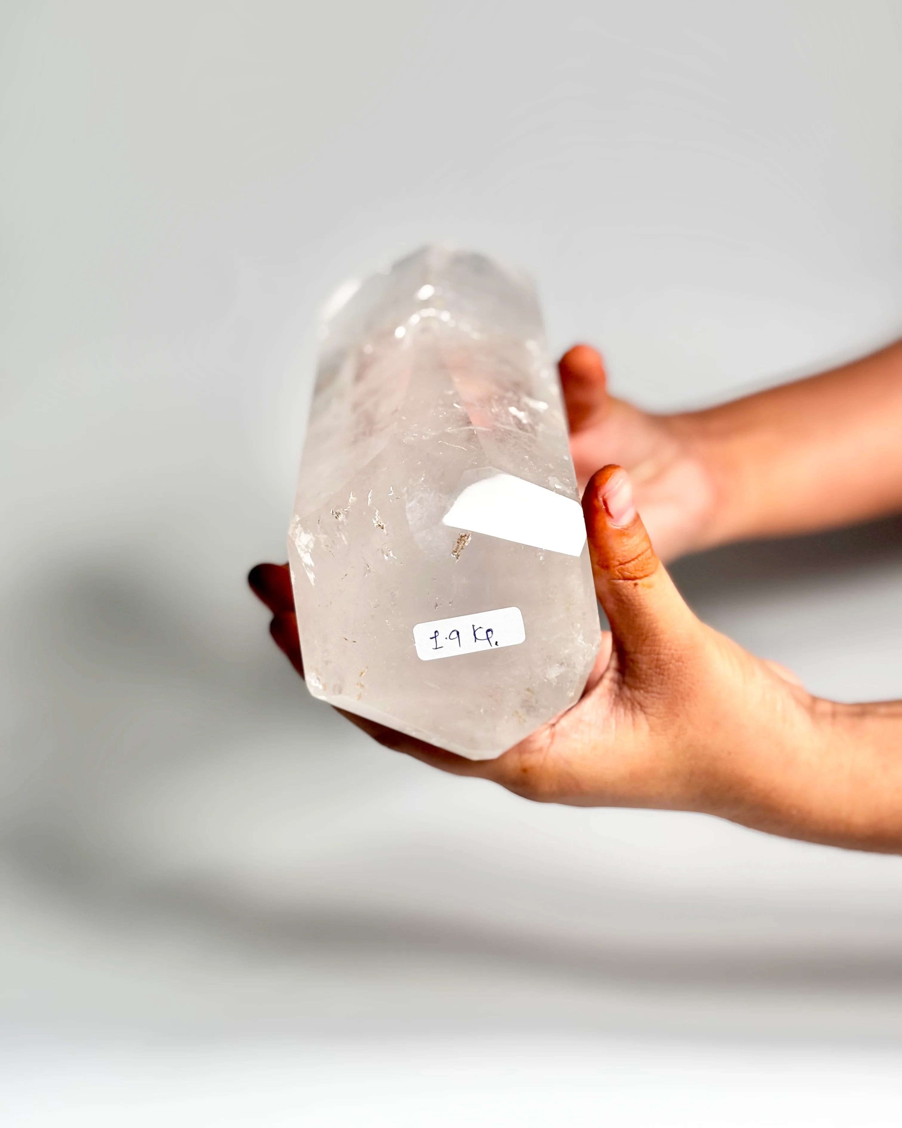 Clear Quartz Free Form – 1.9 Kg | Clarity, Focus & Amplified Intentions - Image 5