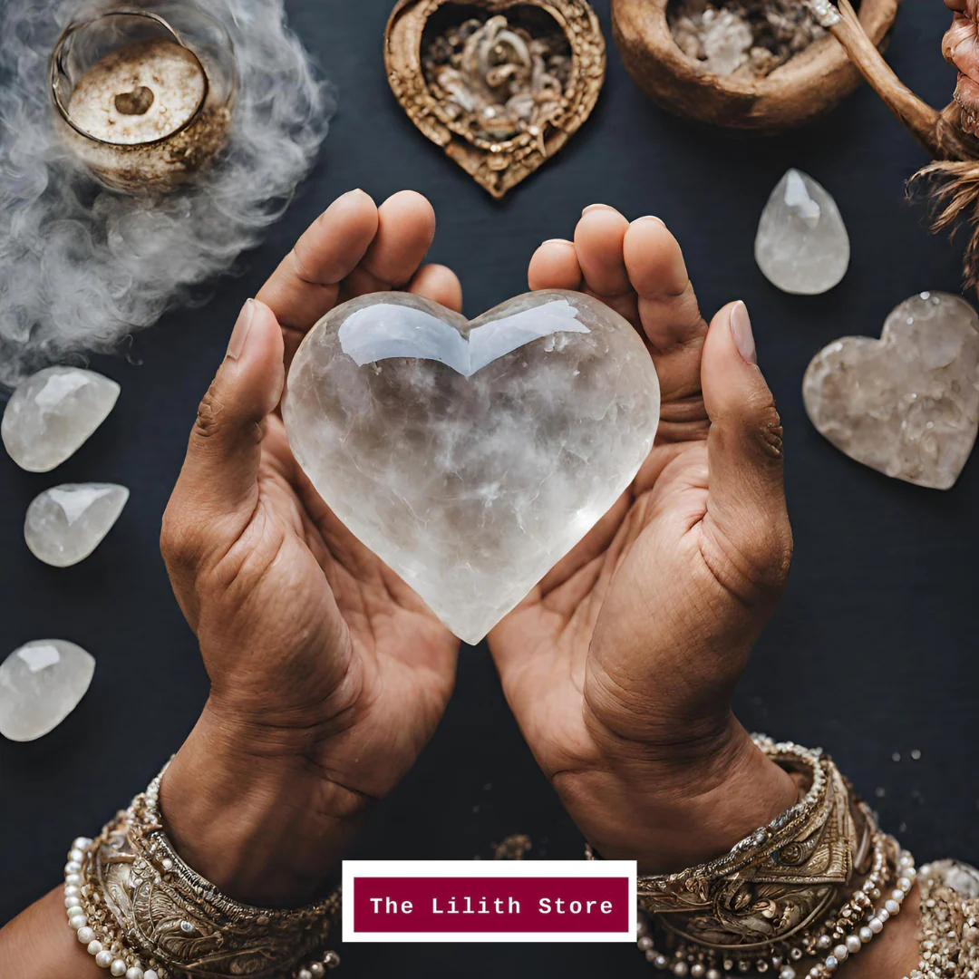 Clear Quartz XXL Heart |  Amplify the Energies - Image 4