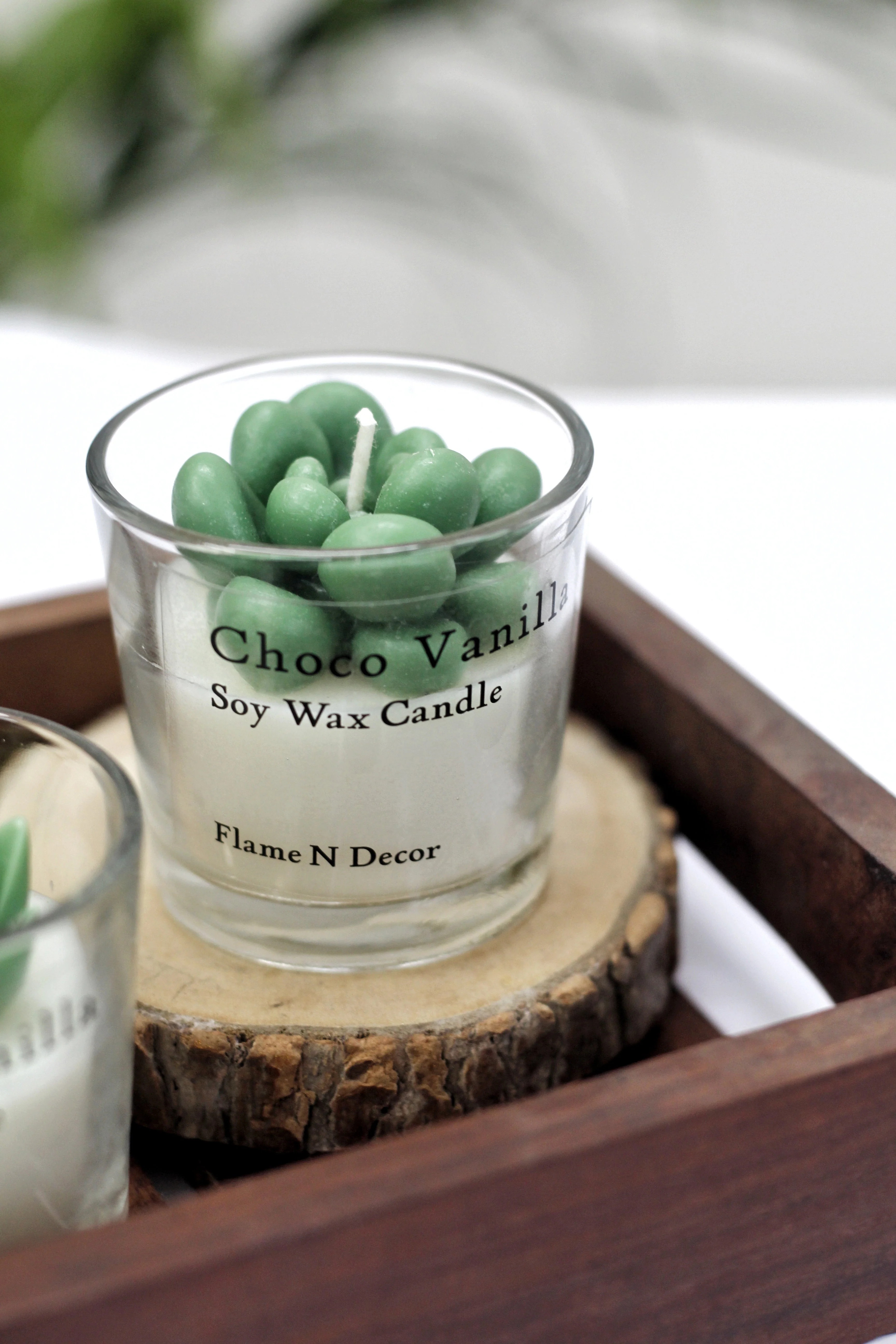 Combo Succulent Candle - Choco Vanilla | Set of 2 - Image 4