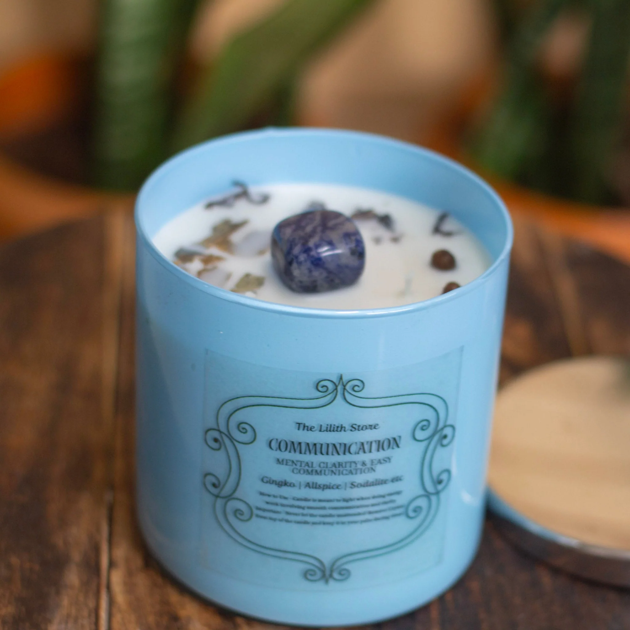 Communication & Mental Clarity Intention Candle - 450 Gm | Ritual Candle - Image 2