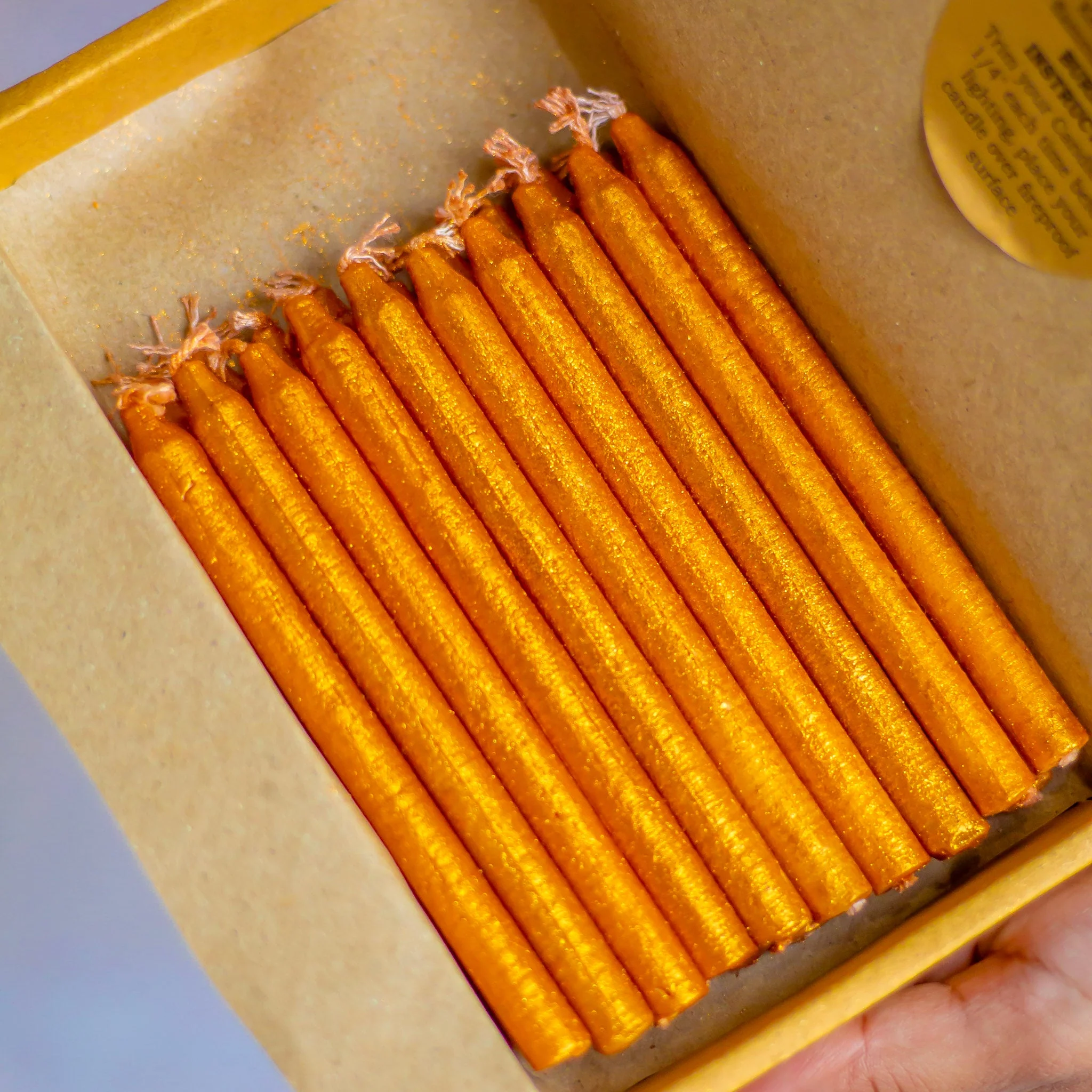 Copper Chime Candle| Pencil Candle | Pack of 25 Candles - Image 4
