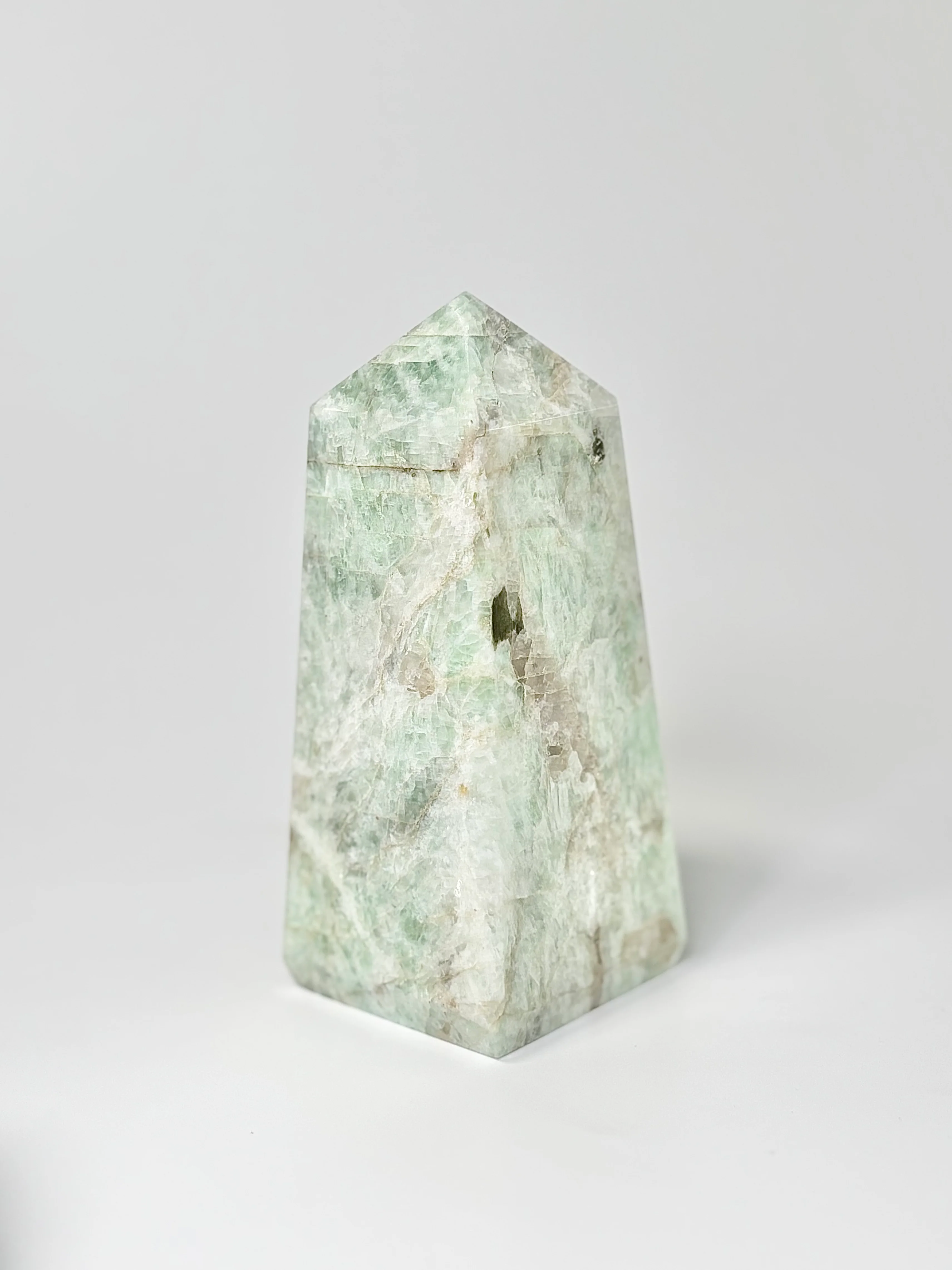 Four Facet Amazonite Tower – 540g - Soothing Colour & Grounded Form