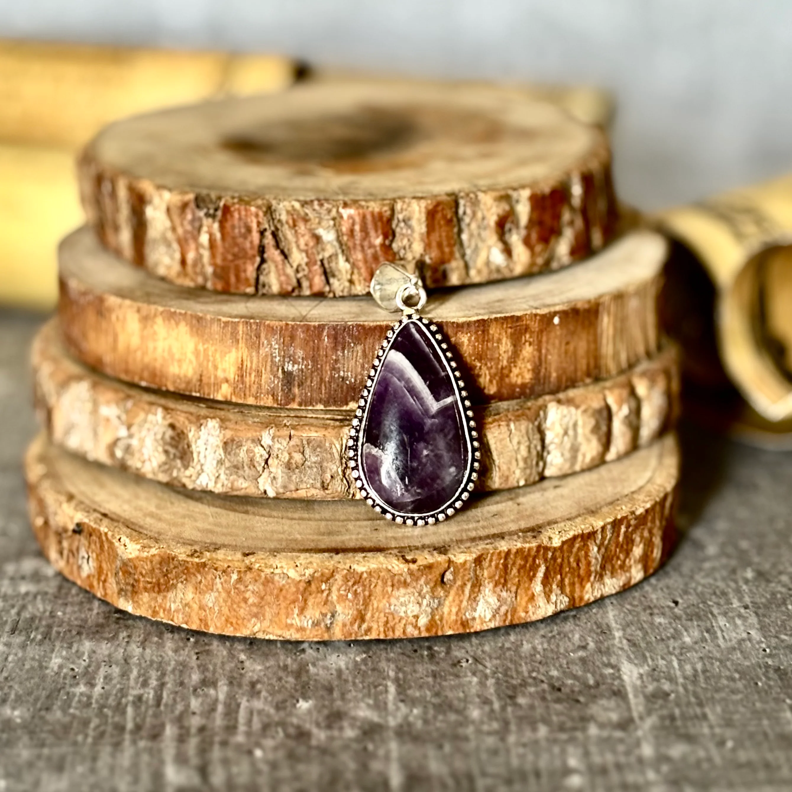 Amethyst Pendant – Calm, Clarity & Balance - Image 2