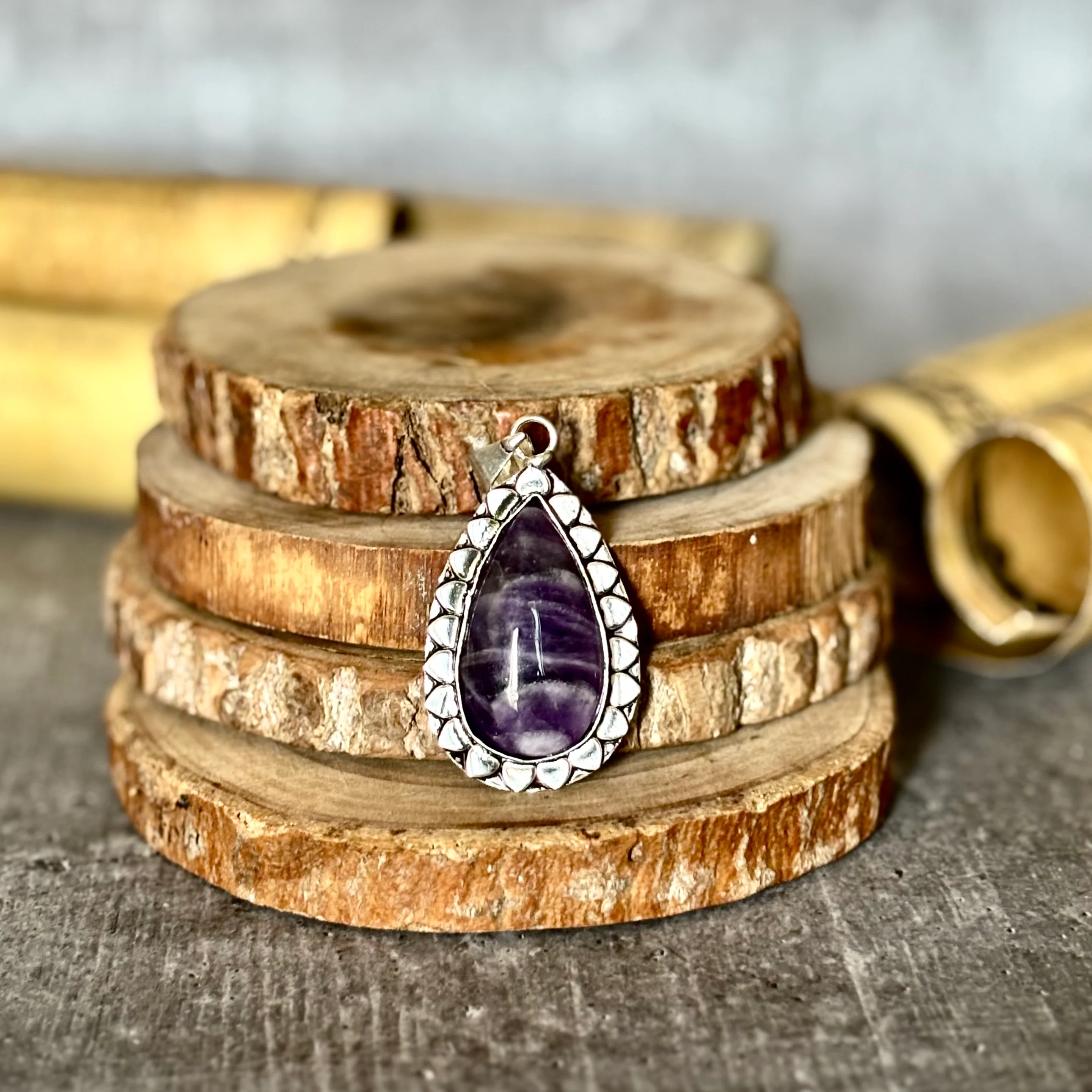 Amethyst Pendant – Calm, Clarity & Balance - Image 2