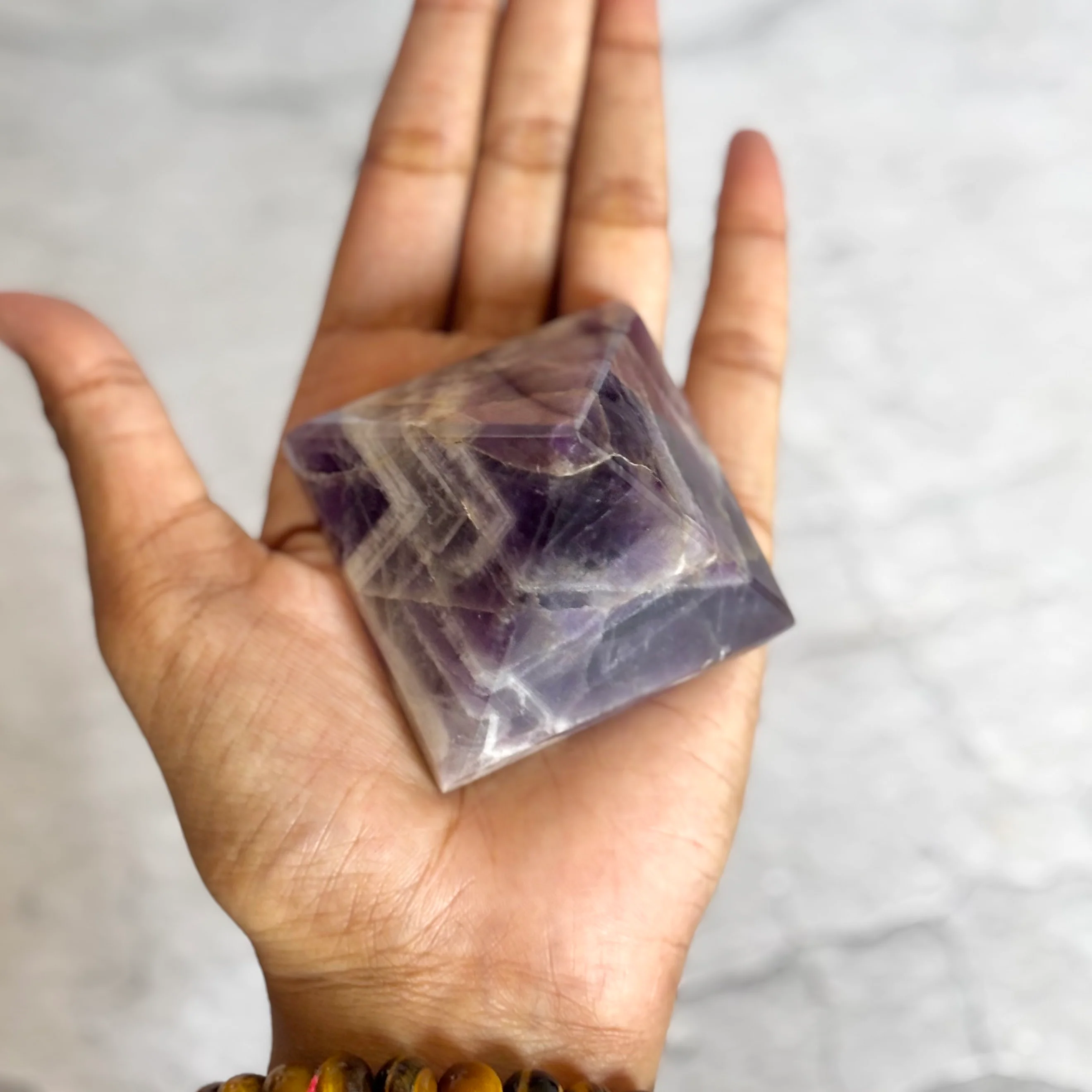 Amethyst Pyramid – Calm, Clarity & Inner Peace - Image 2