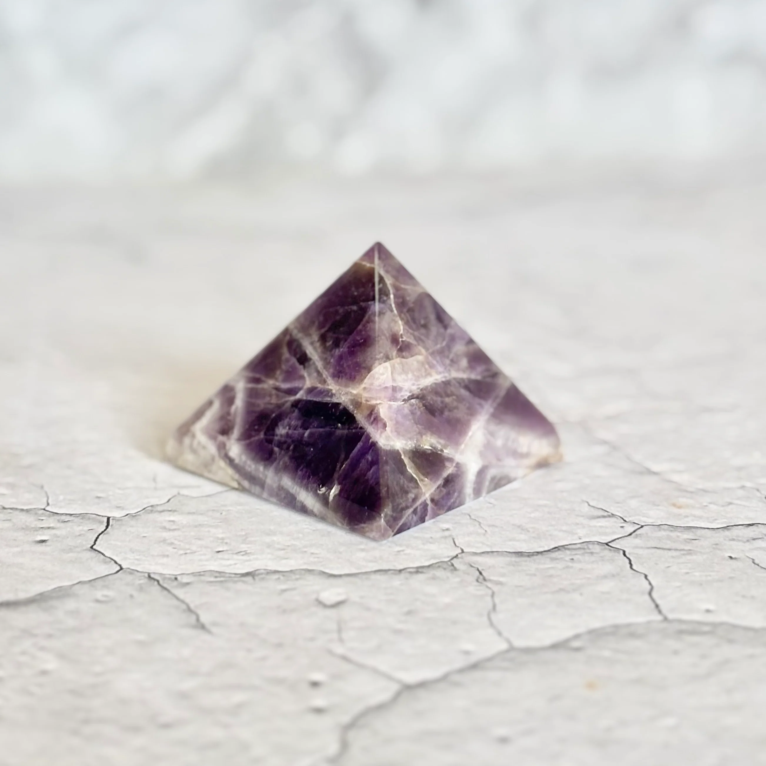 Amethyst Pyramid – Calm, Clarity & Inner Peace - Image 3