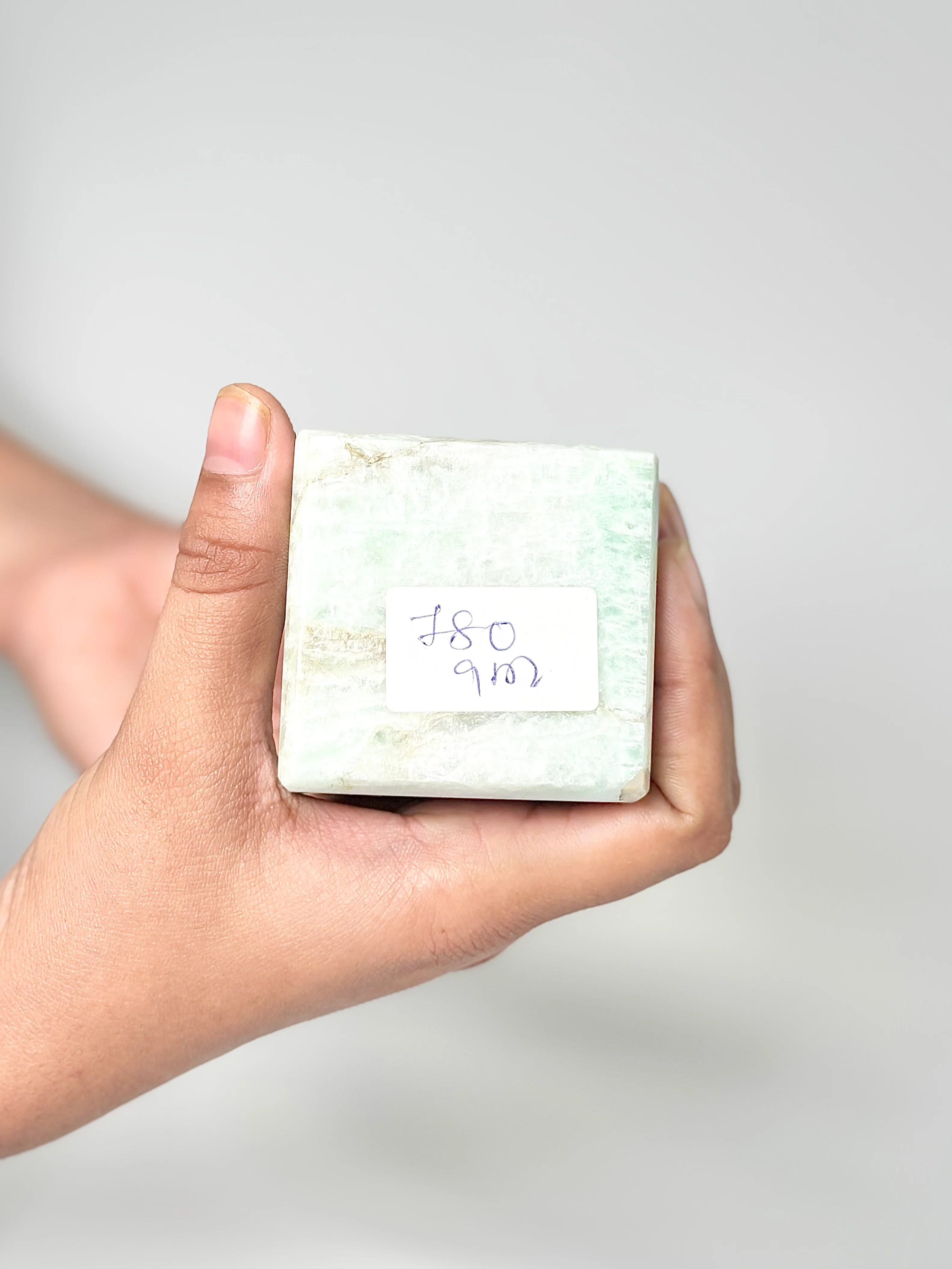 Four Facet Amazonite Tower – 780g - Soothing Colour & Grounded Form - Image 2
