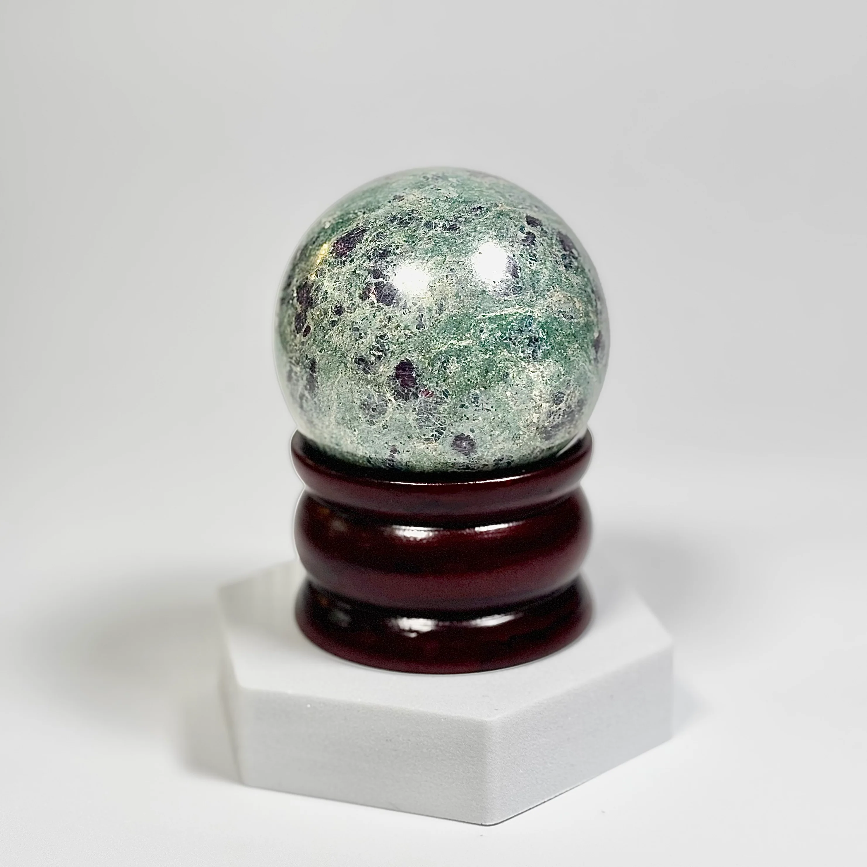 Wooden Sphere Stand - Image 3