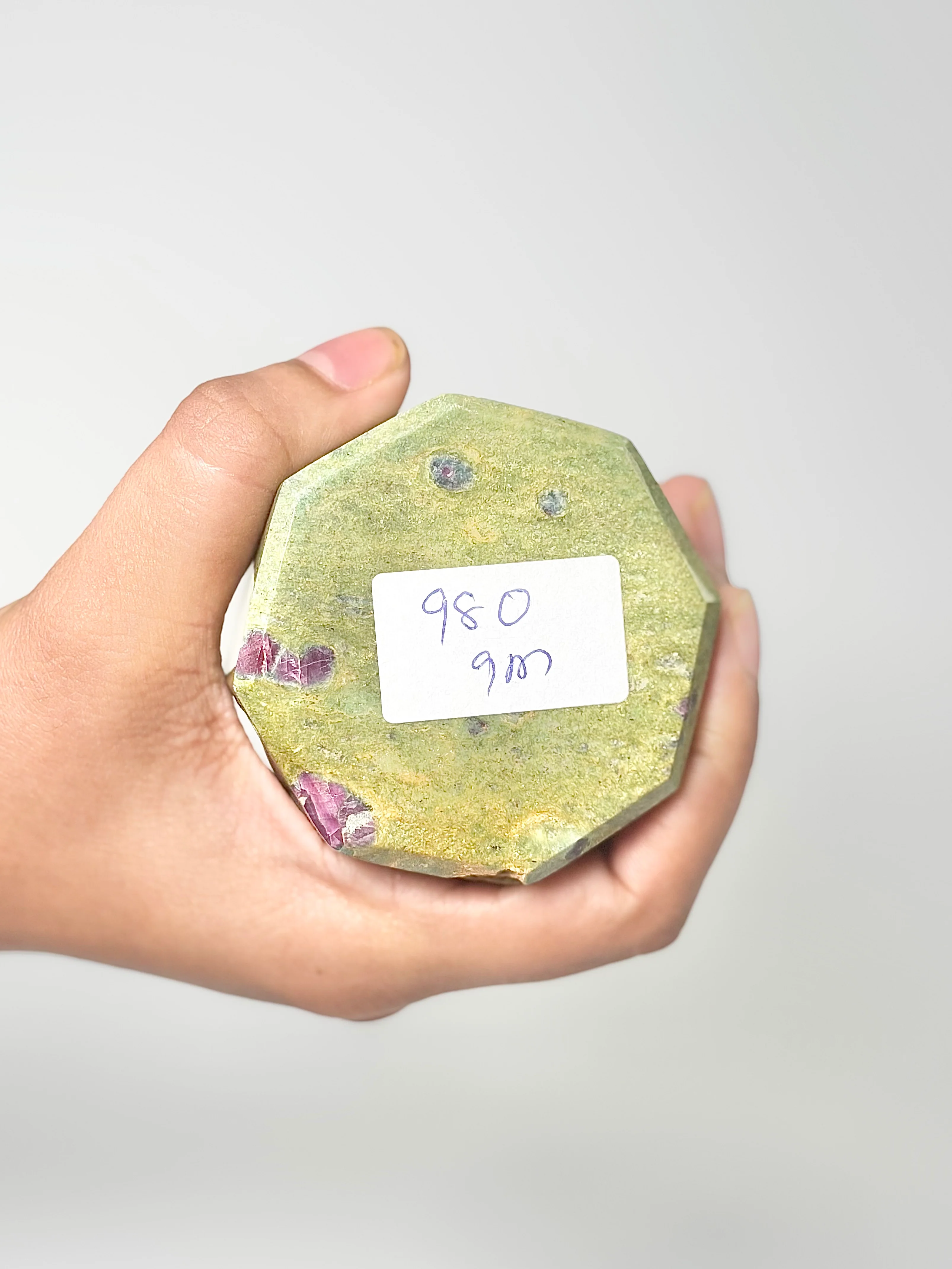 Eight Facet Ruby in Zoisite Tower – 980g - Vivid Colour & Balanced Design - Image 3