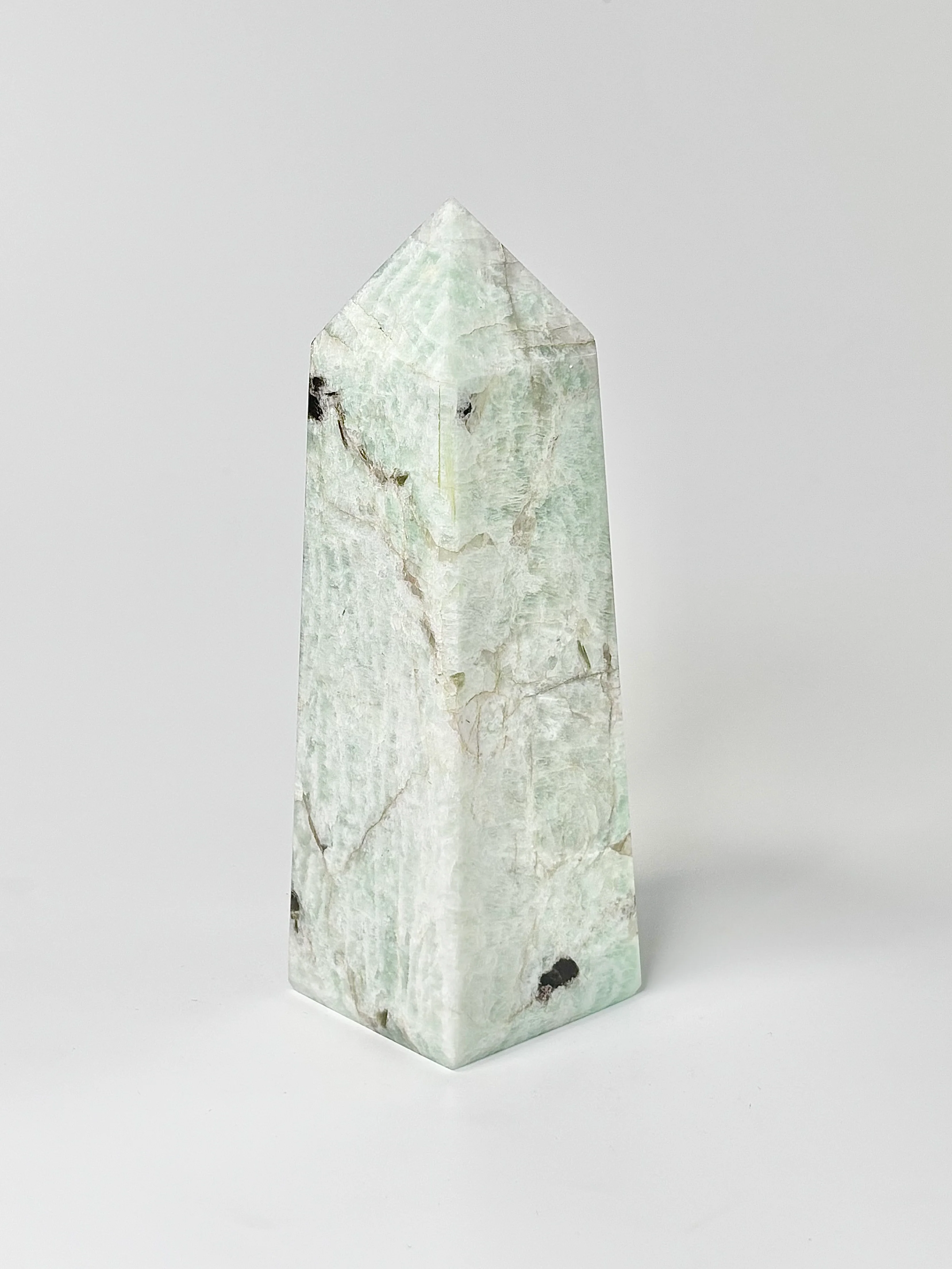 Four Facet Amazonite Tower – 660g - Soothing Colour & Grounded Form