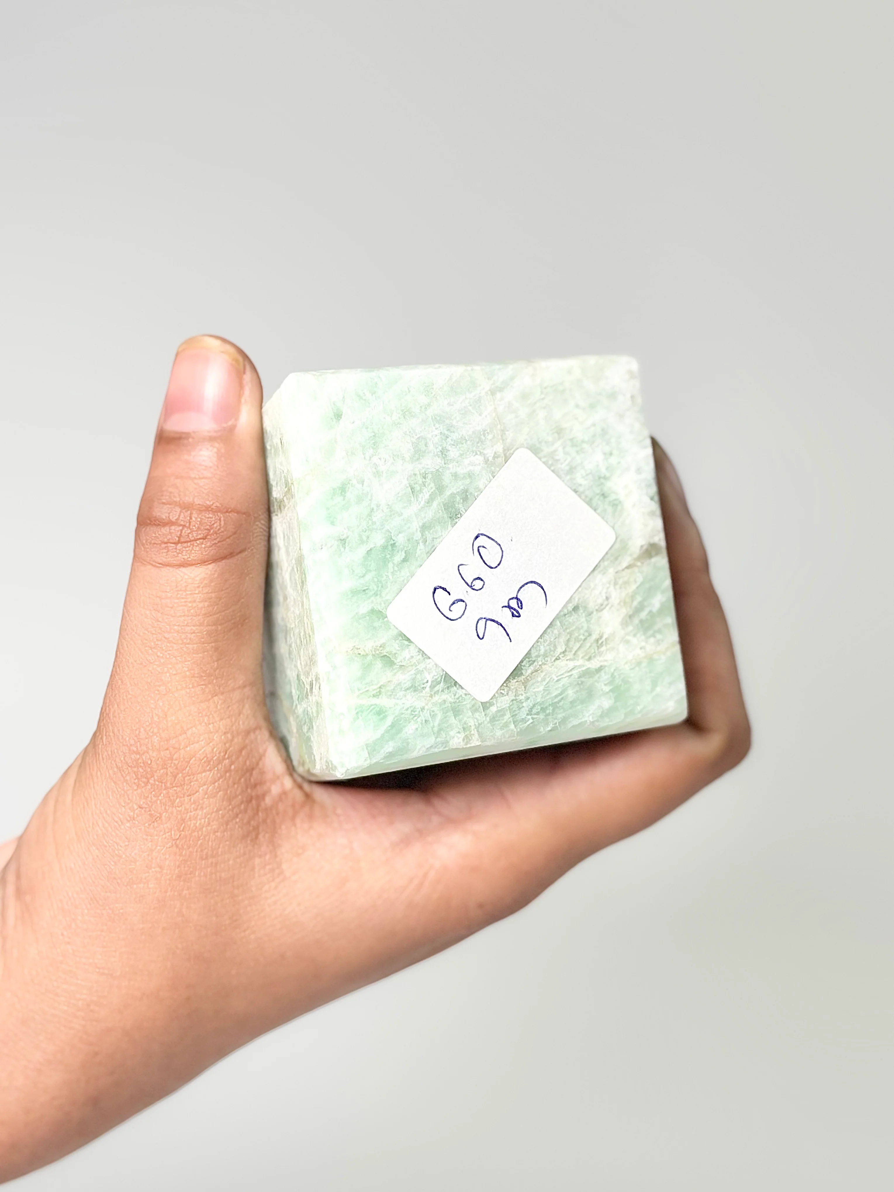 Four Facet Amazonite Tower – 660g - Soothing Colour & Grounded Form - Image 3