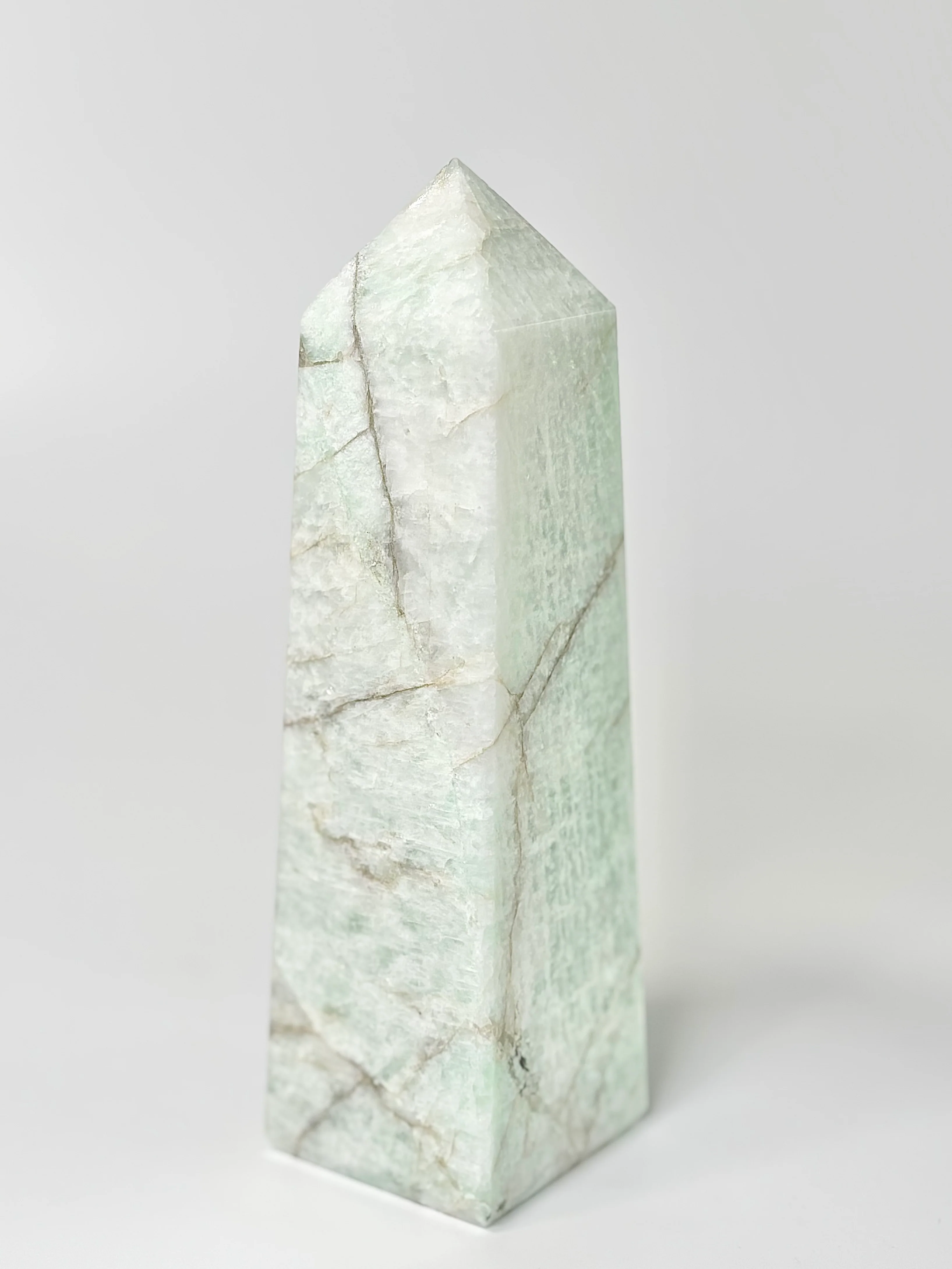 Four Facet Amazonite Tower – 858g - Soothing Colour & Grounded Form