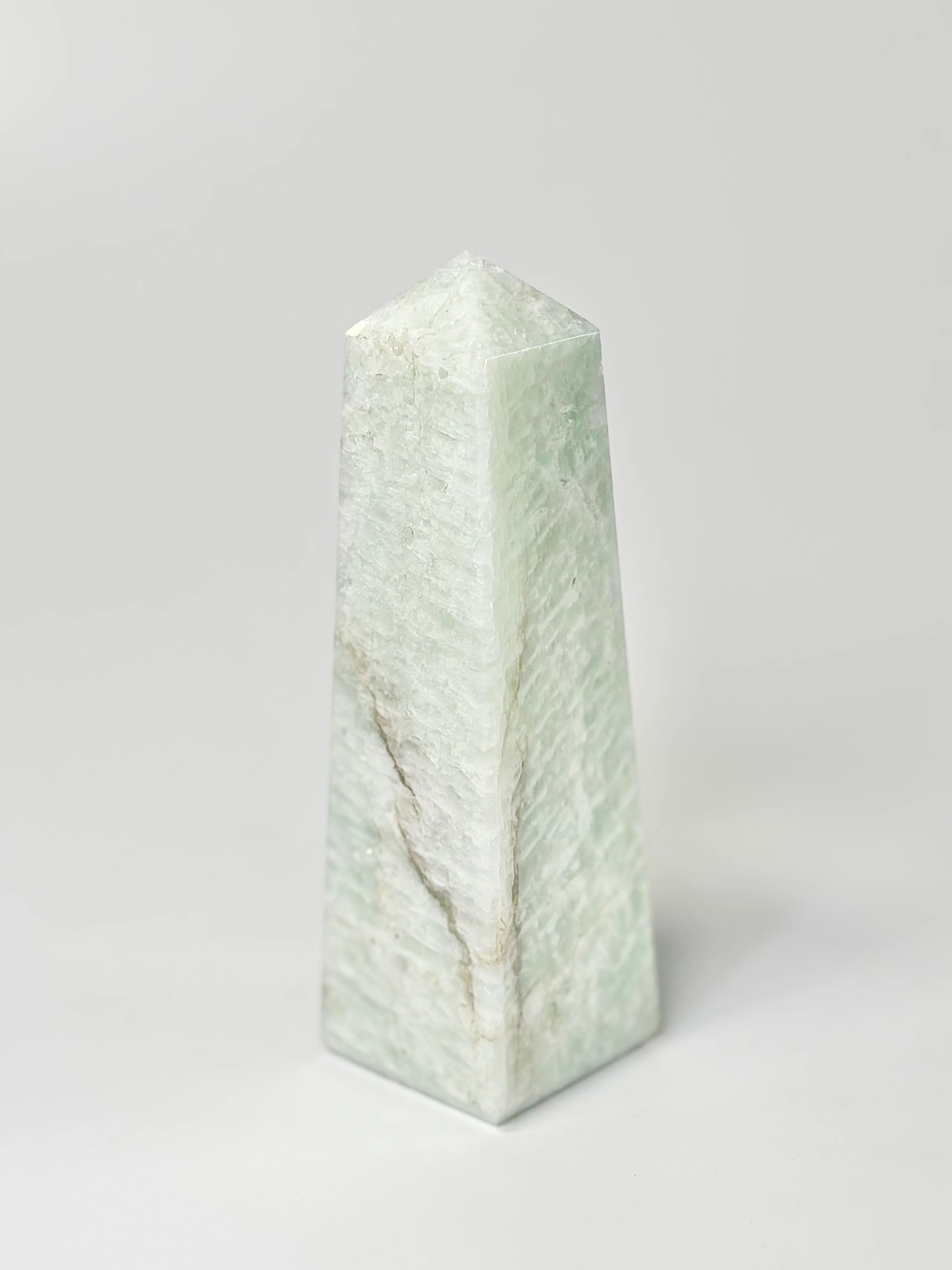 Four Facet Amazonite Tower – 250g - Soothing Colour & Grounded Form