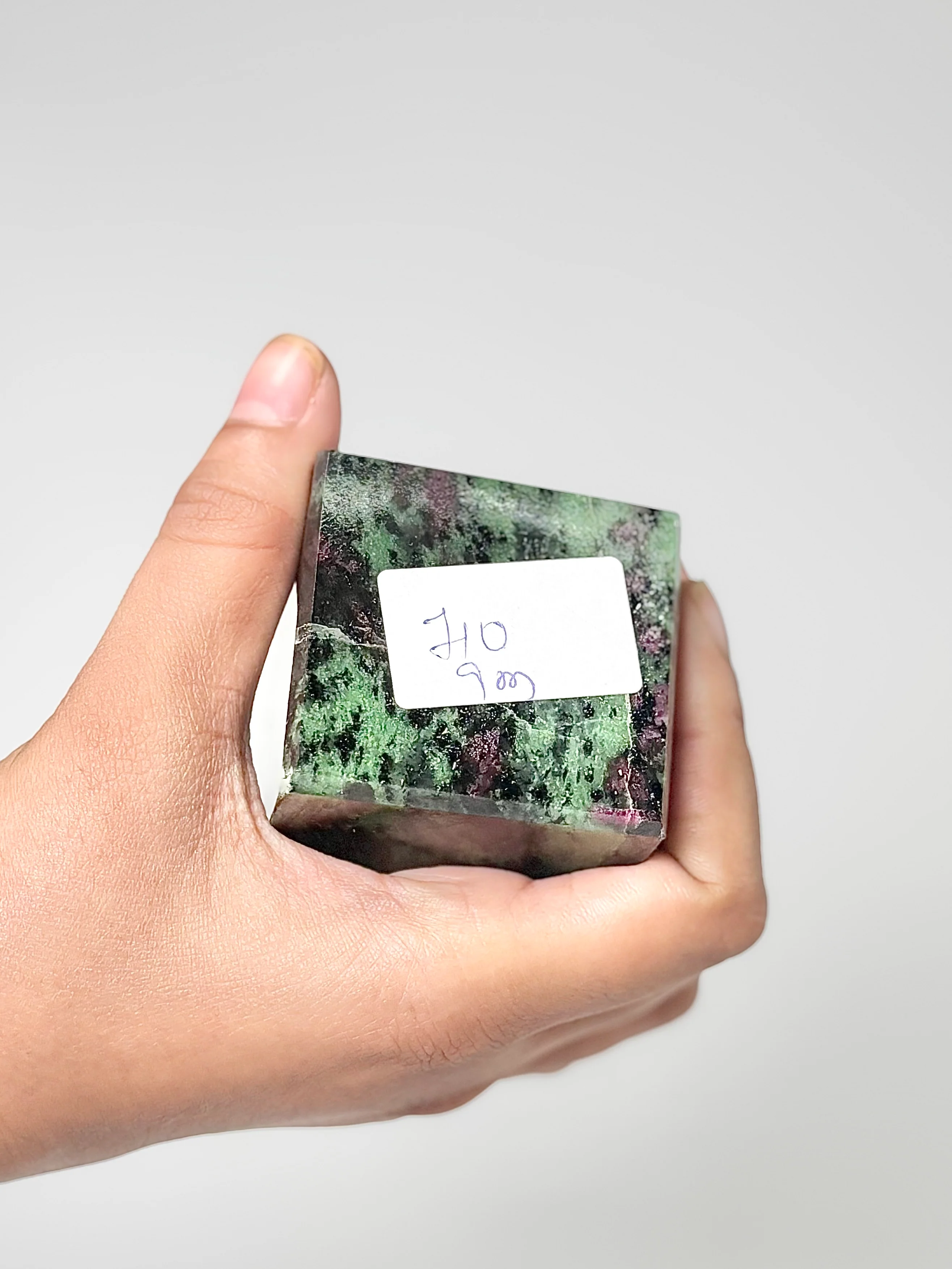 Four Facet Zoisite Tower – 710g - Earthy Tones & Grounded Symmetry - Image 3