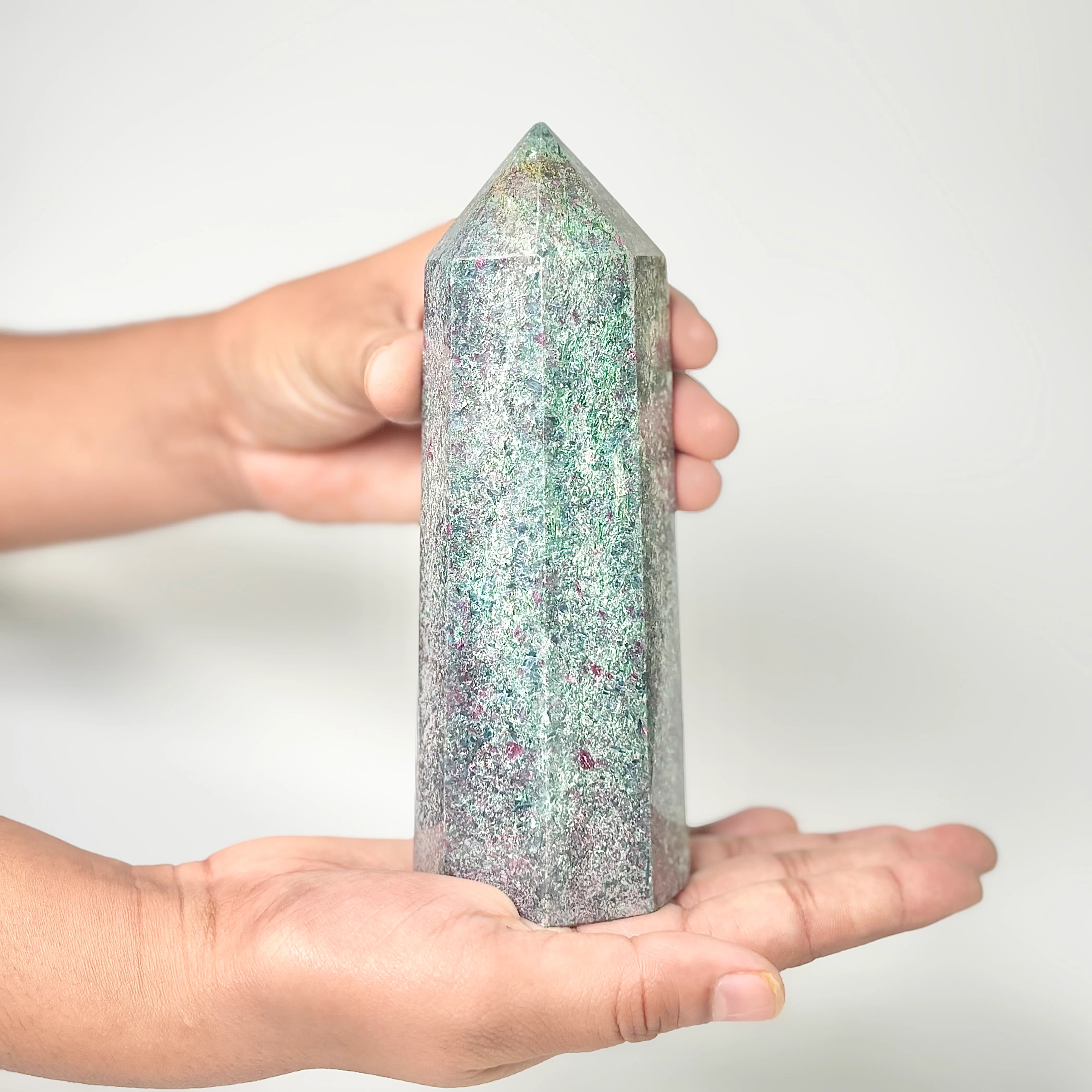 Eight Facet Ruby in Kyanite Tower – 758g -Distinctive Colour & Balanced Form - Image 2
