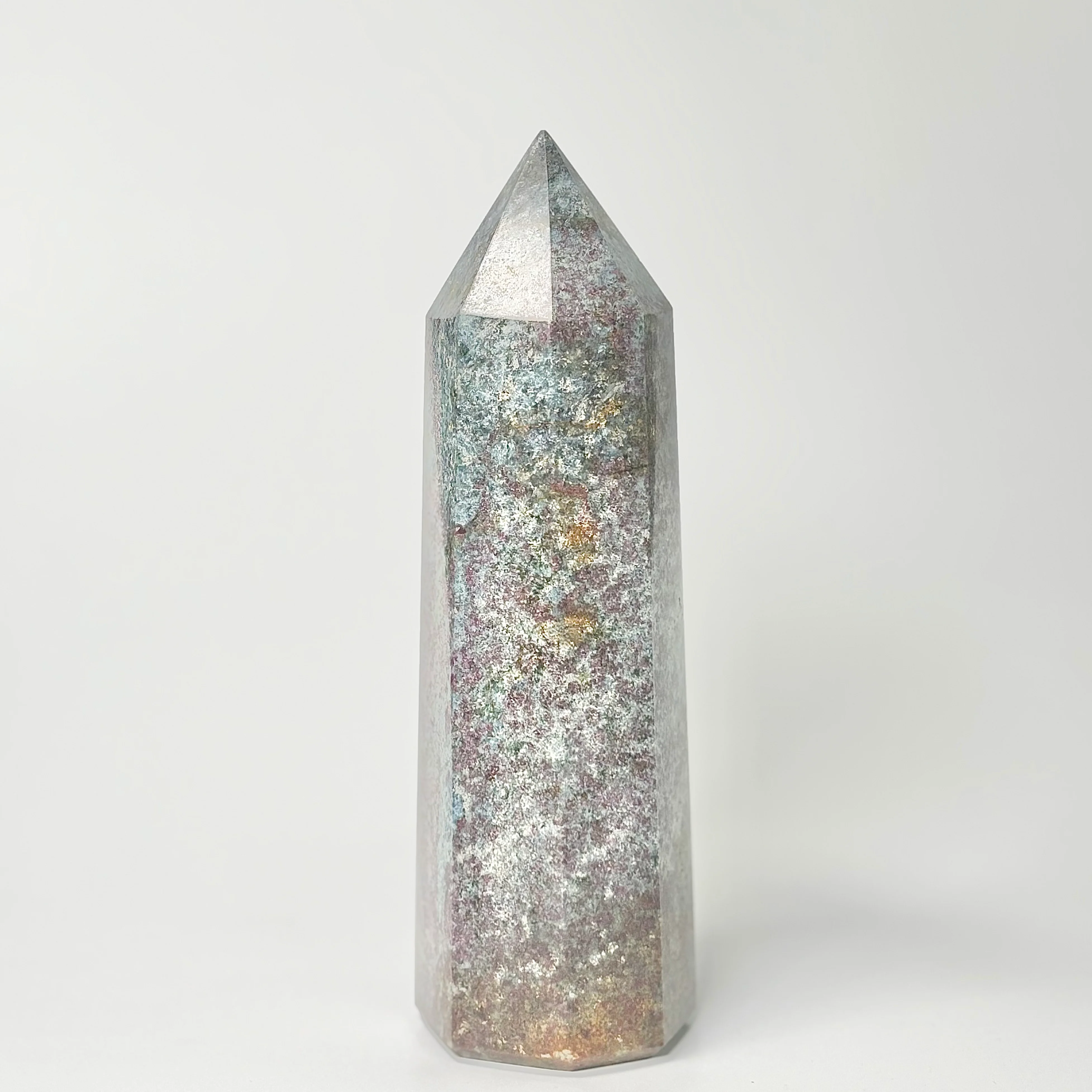 Eight Facet Ruby in Kyanite Tower – 1.2kg -Distinctive Colour & Balanced Form