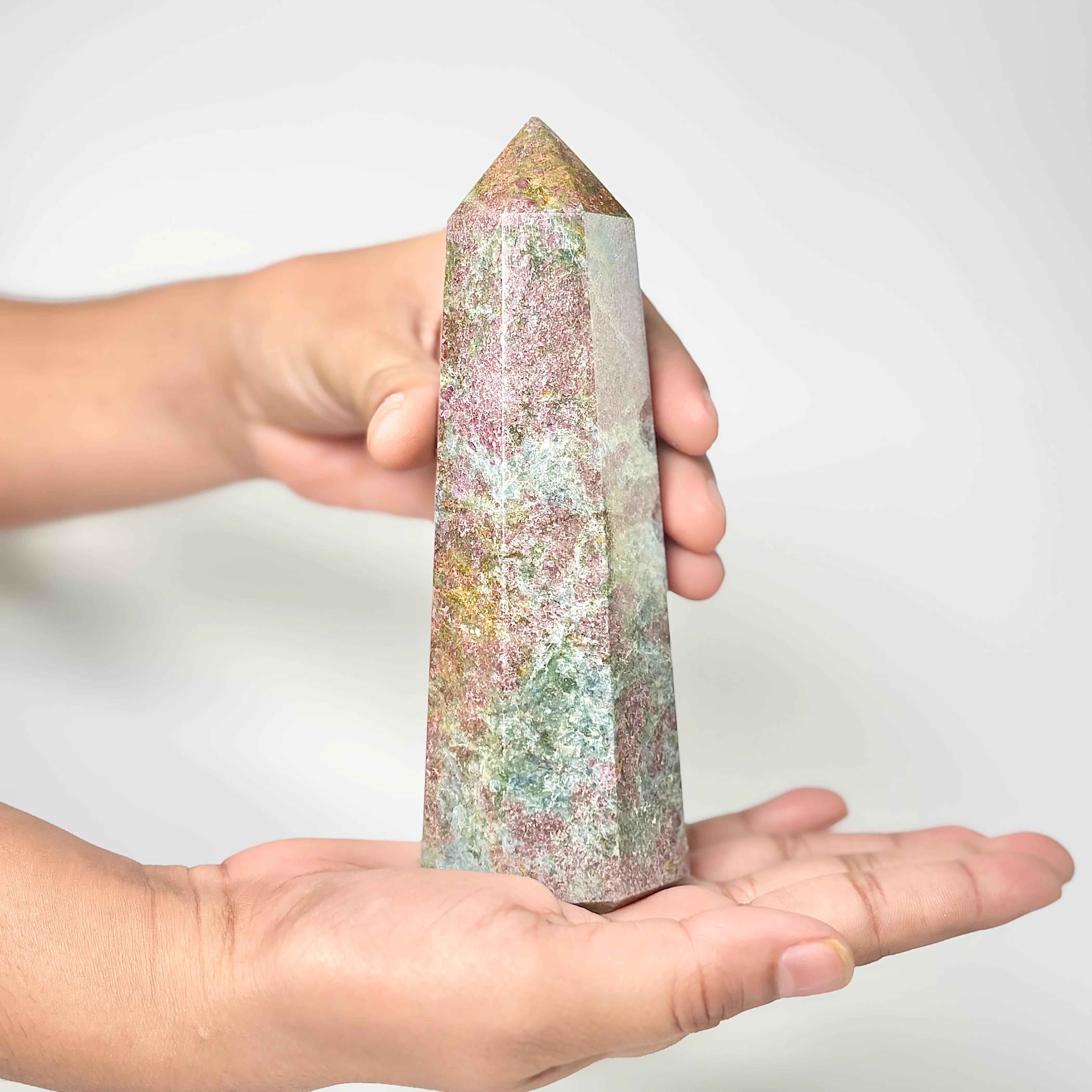 Eight Facet Ruby in Kyanite Tower – 55g3 -Distinctive Colour & Balanced Form - Image 2